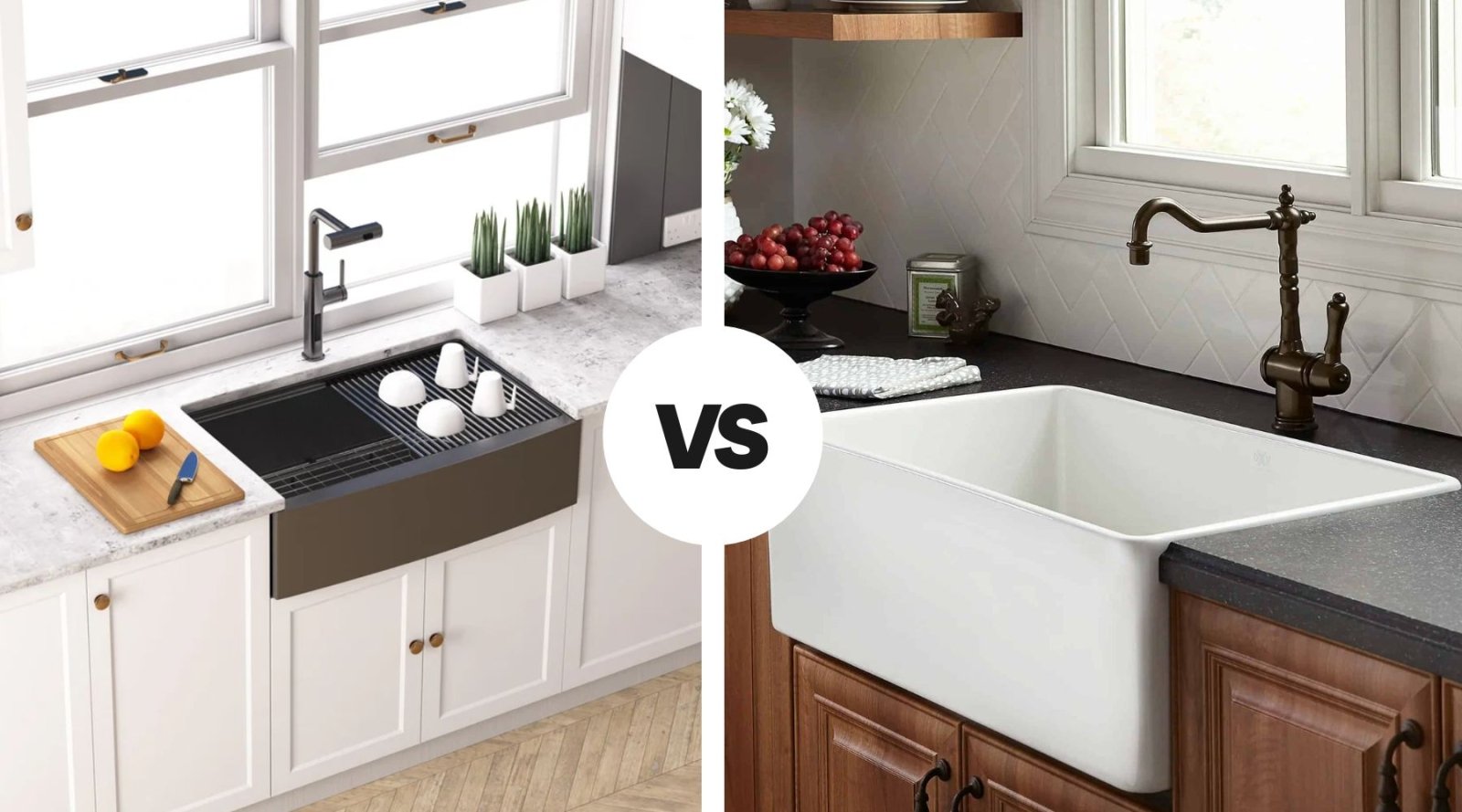 Stainless Steel Vs. Fireclay Sinks: Which is More Durable? Ultimate Showdown