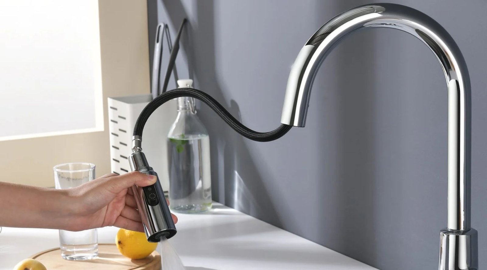 Best Pull-Down Kitchen Faucets for Your Workstation Sink - Lefton Home