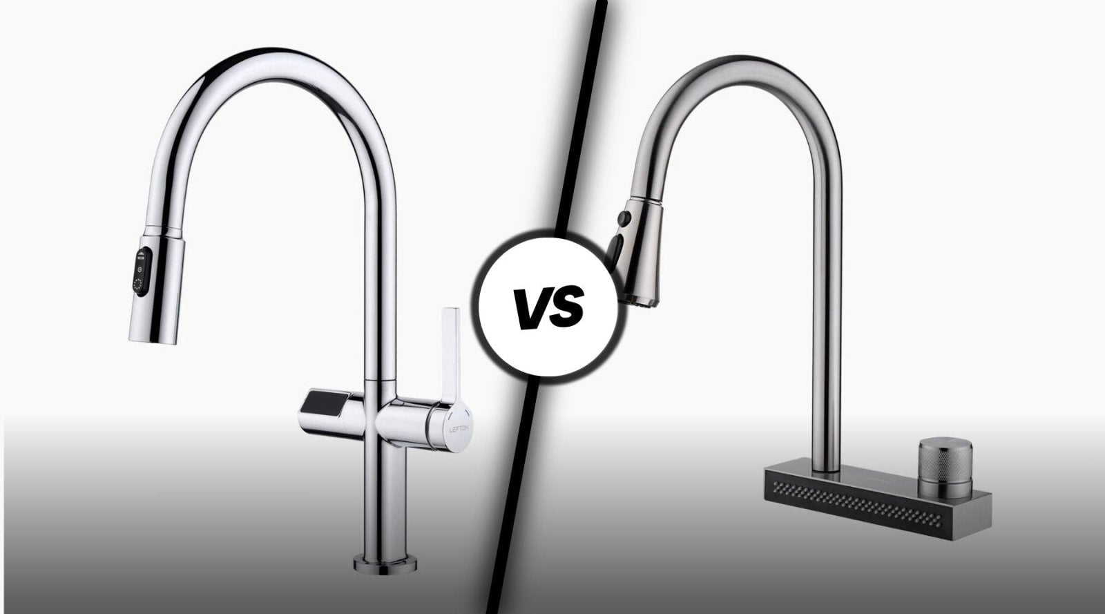Chrome vs. Brushed Nickel vs. Stainless Steel Faucet Finish - Lefton Home