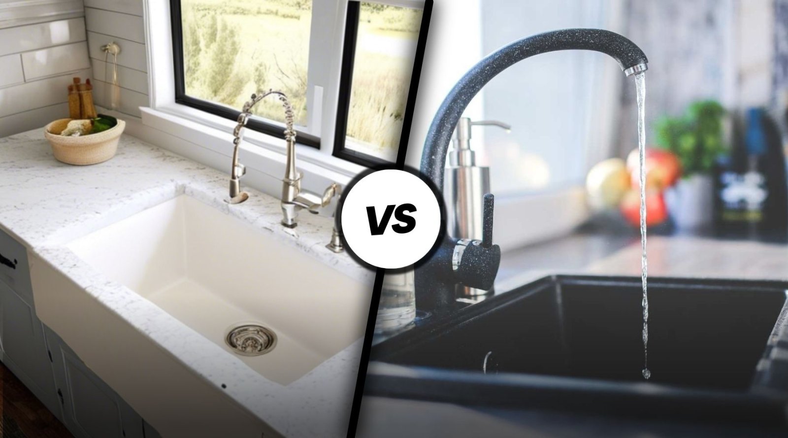 Fireclay vs Cast Iron Kitchen Sink: Which to Choose? - Lefton Home