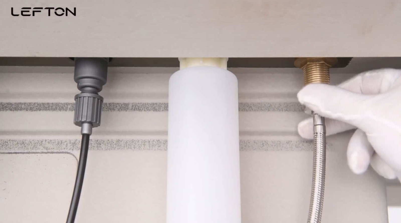 How to Easily Tighten a Kitchen Faucet Nut Under Sink? - Lefton Home