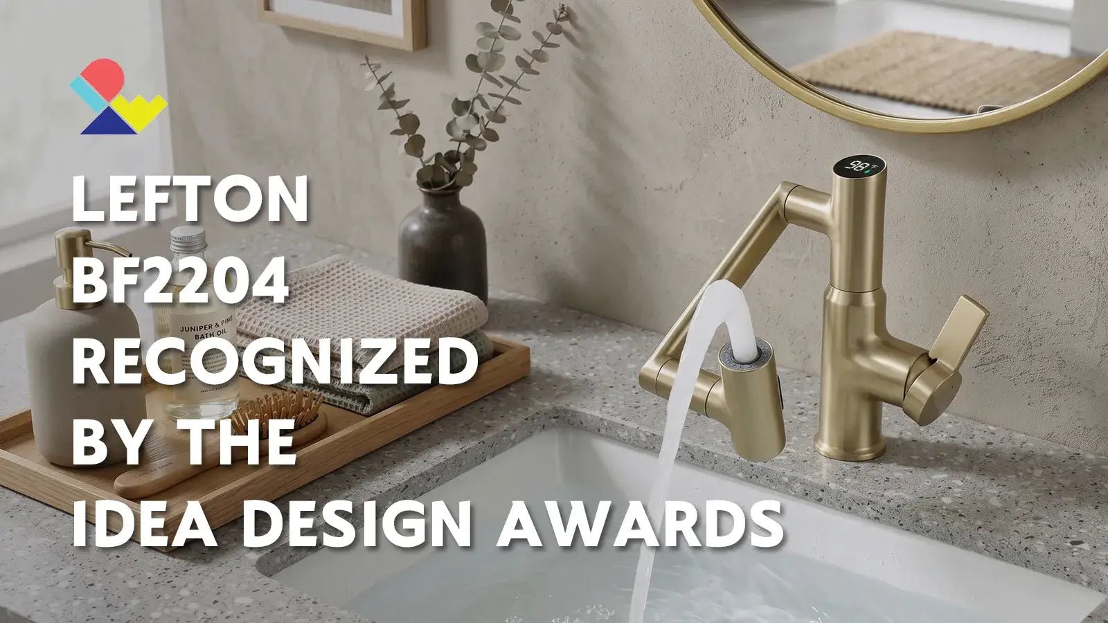 Lefton Rotatable Faucet BF2204 Wins 2026 IDEA Design Award - Lefton Home