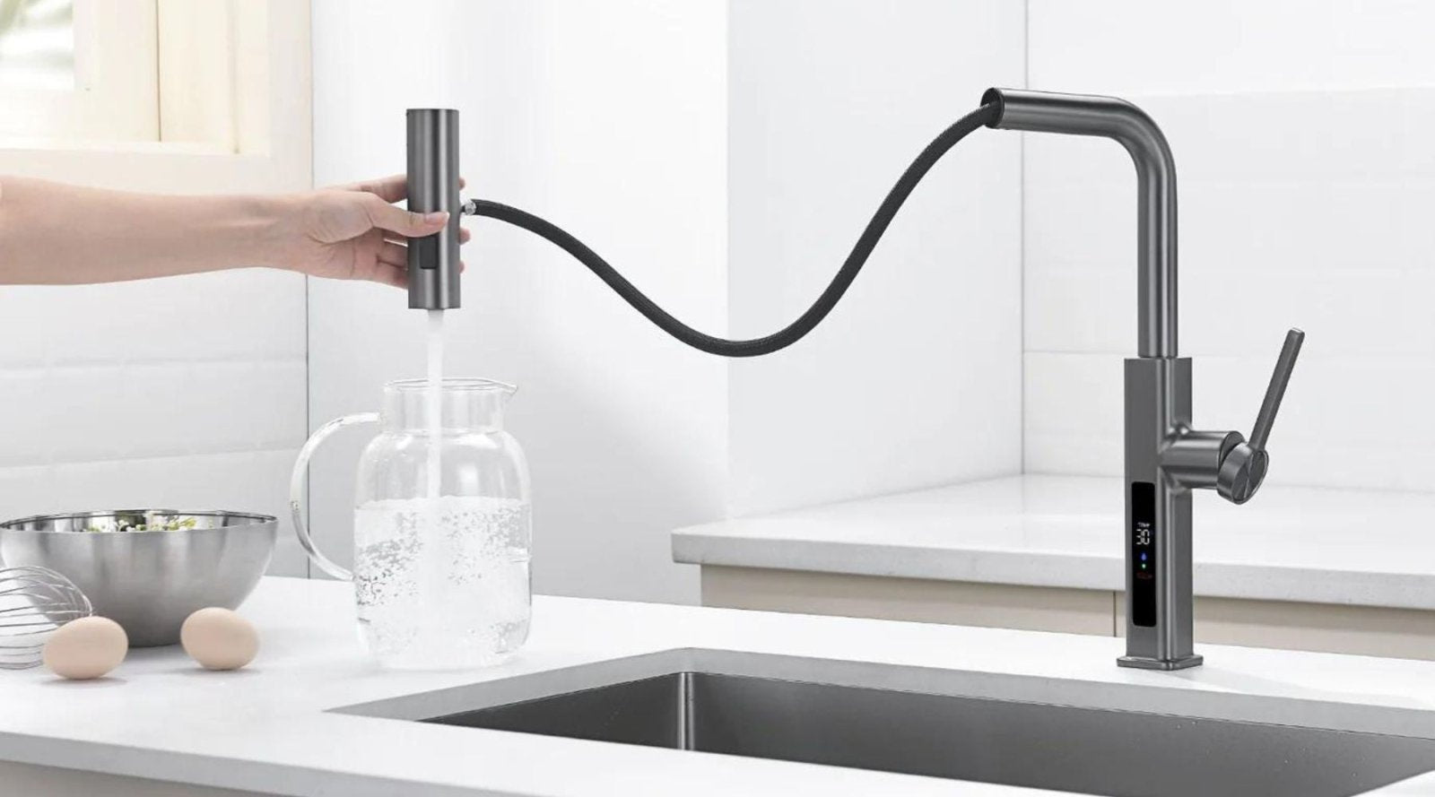 Stainless Steel Kitchen Faucets Care And Cleaning Guide - Lefton Home