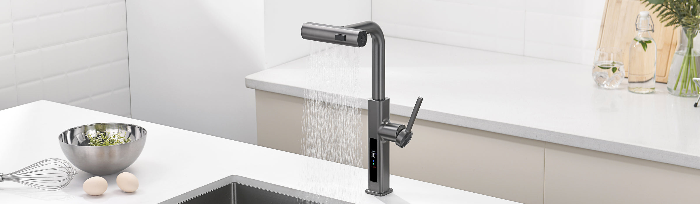 Single Handle Modern Kitchen Faucets