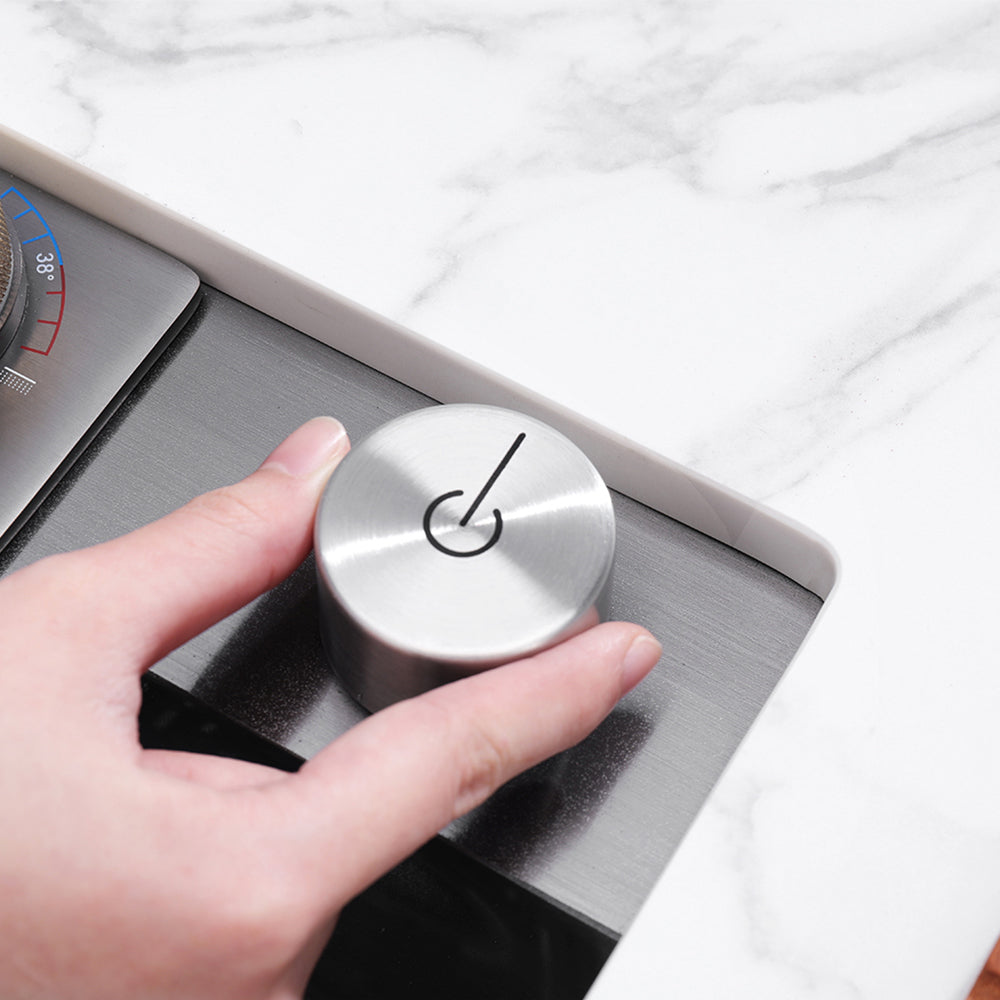 Modern Waterfall Single Bowl Kitchen Sink SetKS2203 Lefton Home