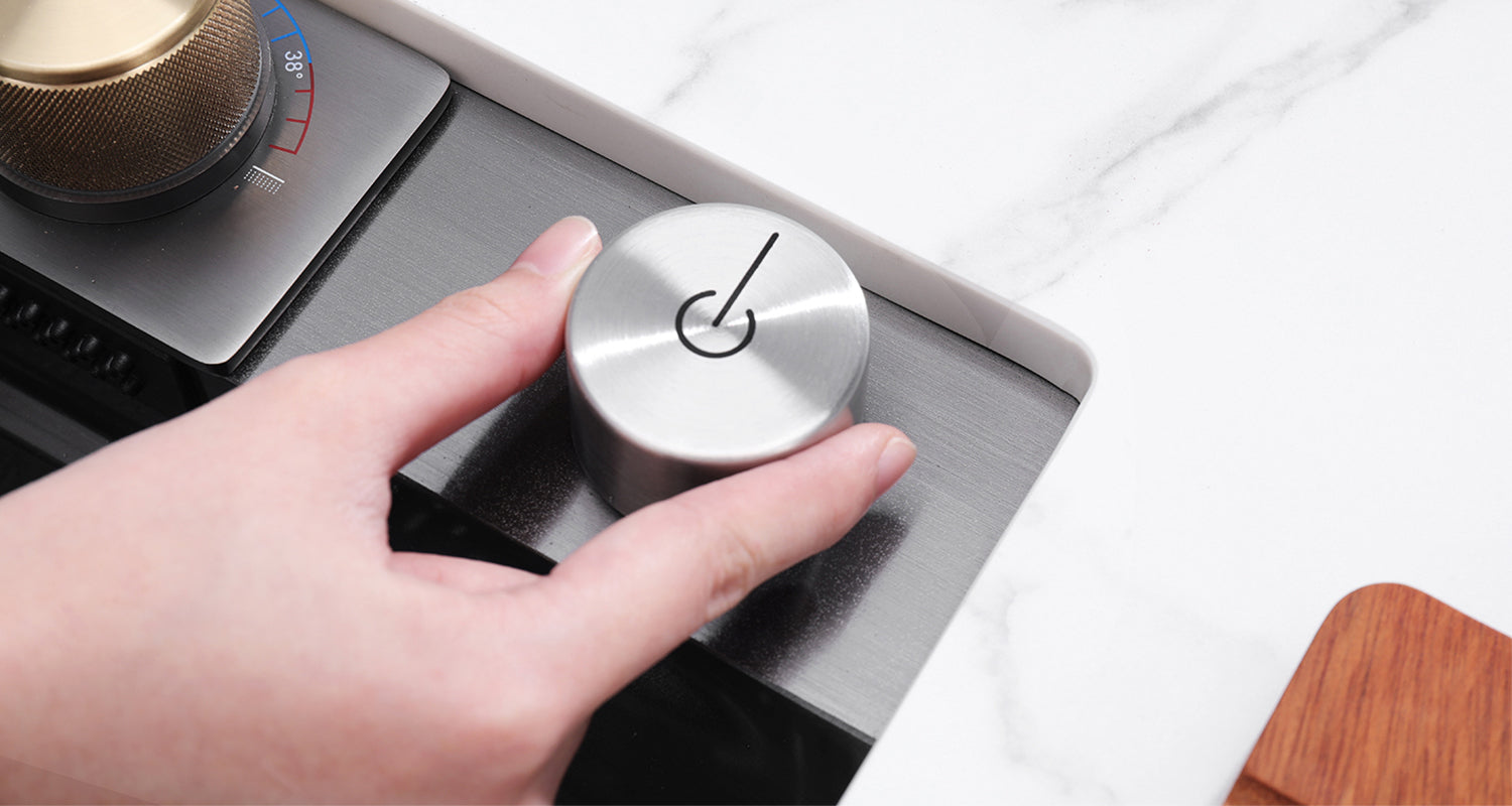 Modern Waterfall Single Bowl Kitchen Sink SetKS2203 Lefton Home