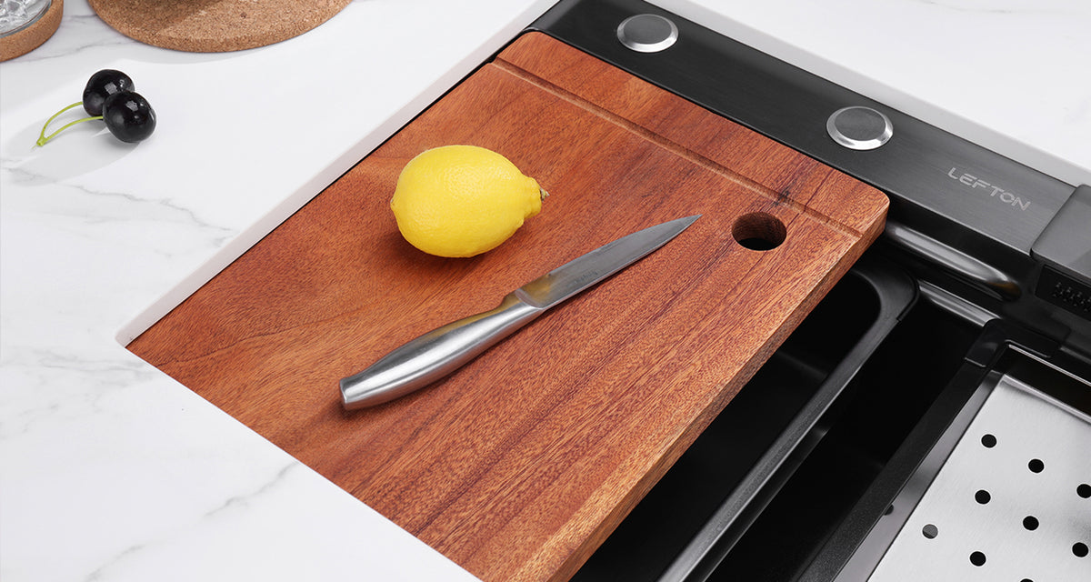 Modern Waterfall Single Bowl Kitchen Sink SetKS2203 Lefton Home