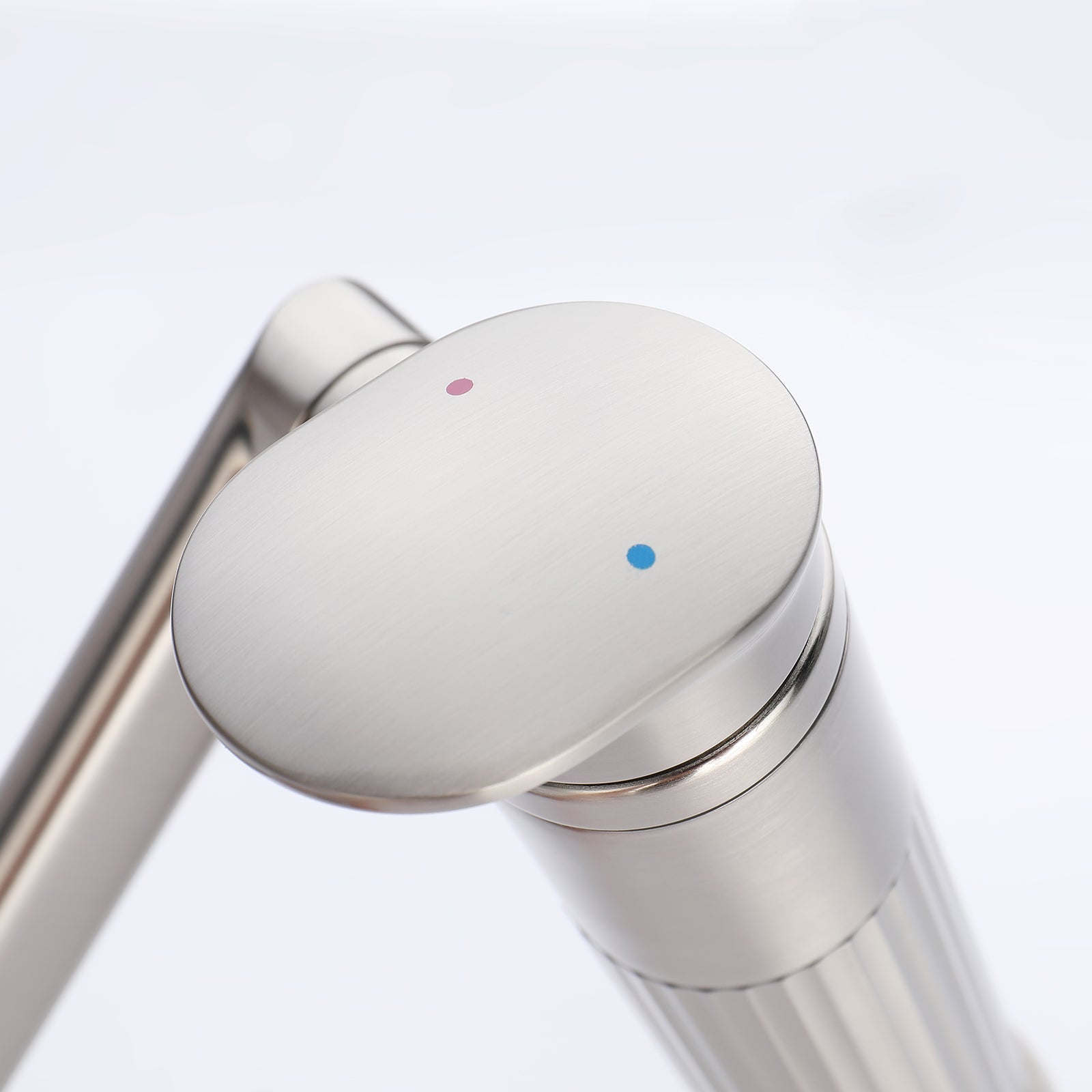 Lefton 1080° Rotatable Single - Hole Bathroom Faucet With Temperature Display - BF2208 - PRO - Bathroom Faucets - Lefton Home