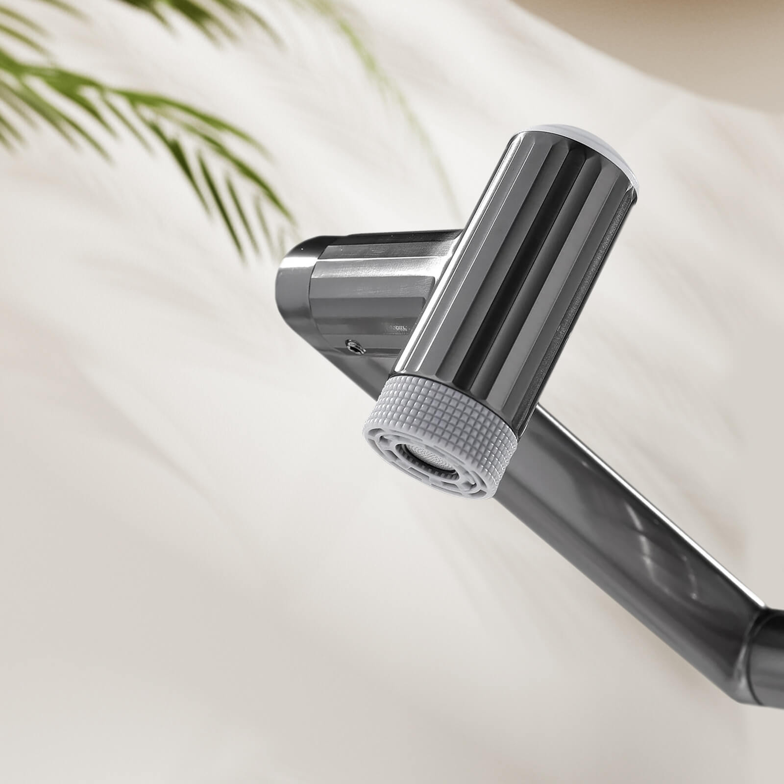 Lefton 1080° Rotatable Single - Hole Bathroom Faucet With Temperature Display - BF2208 - PRO - Bathroom Faucets - Lefton Home