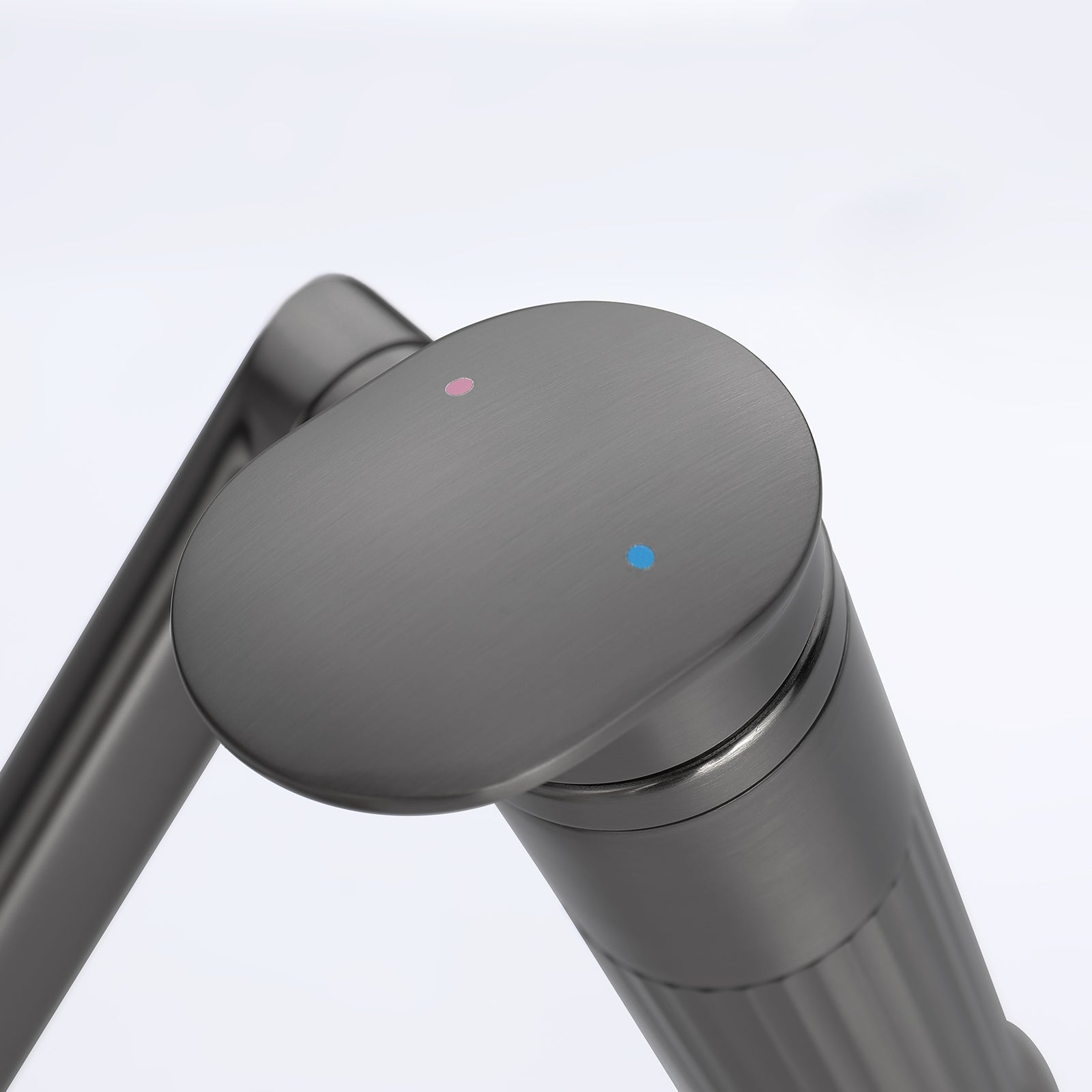 Lefton 1080° Rotatable Single - Hole Bathroom Faucet With Temperature Display - BF2208 - PRO - Bathroom Faucets - Lefton Home