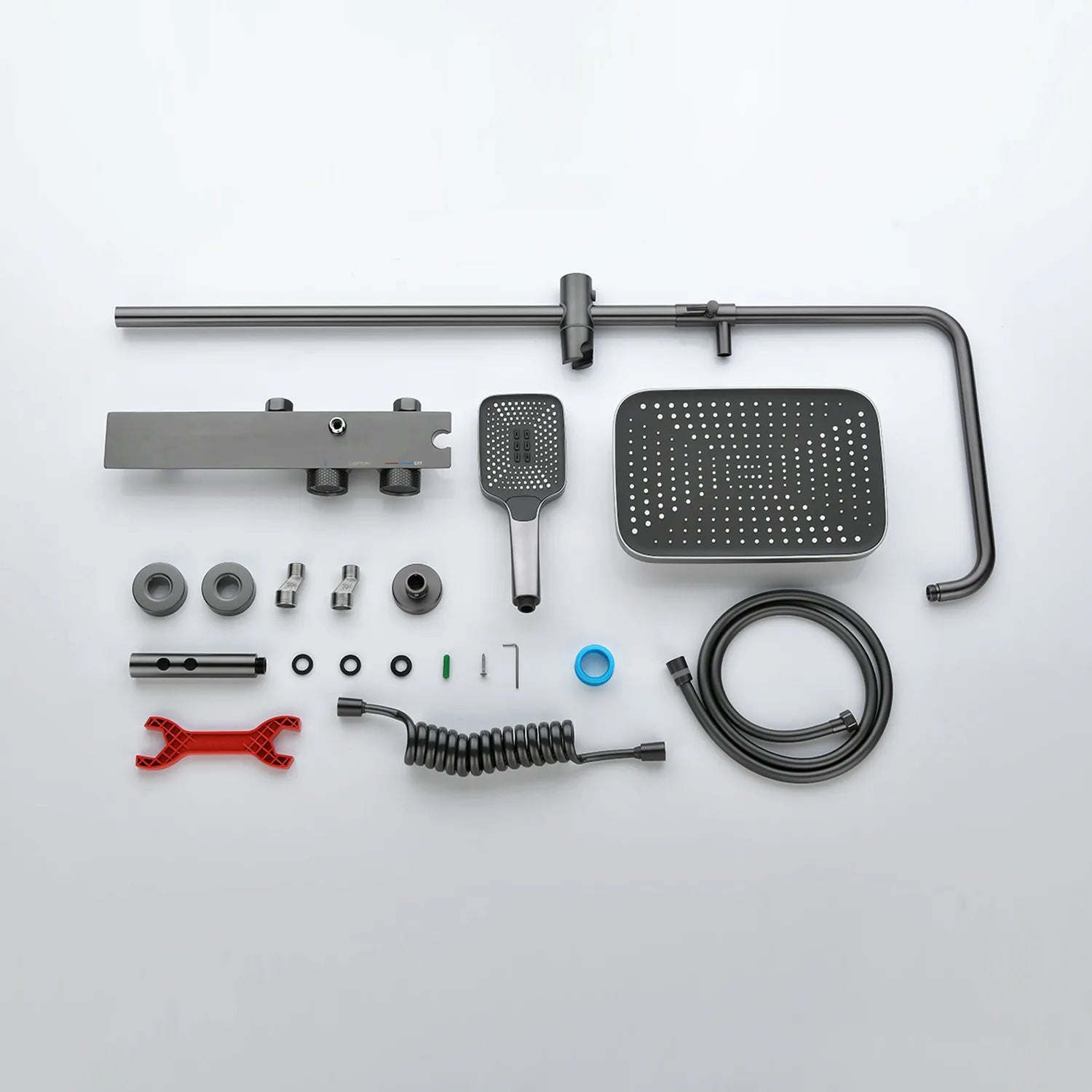 Recertified-Lefton Shower System with Temperature Display (Celsius Only)-SST2201-Shower System-Lefton Home