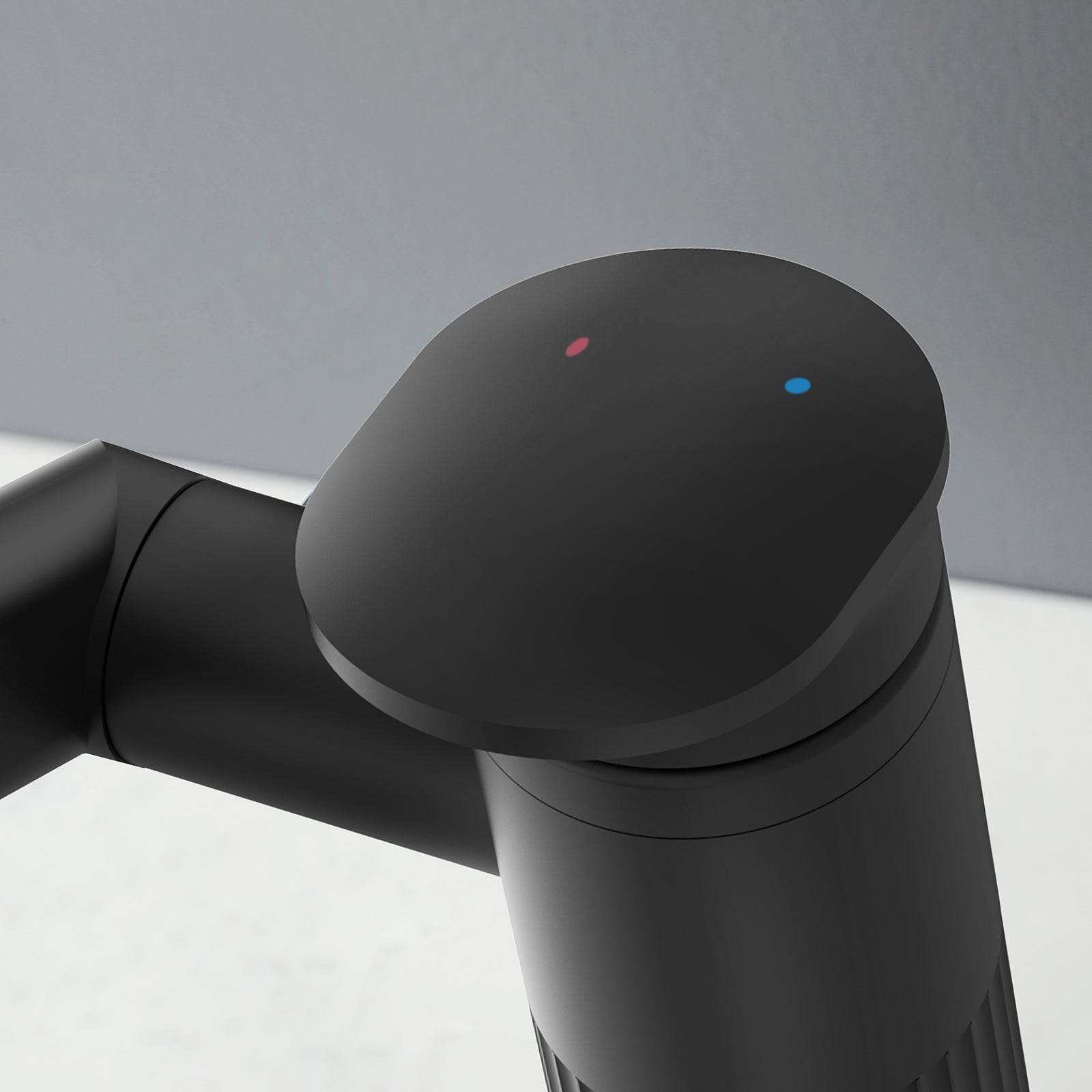 Lefton 1080° Rotatable Single - Hole Bathroom Faucet With Temperature Display - BF2208 - PRO - Bathroom Faucets - Lefton Home