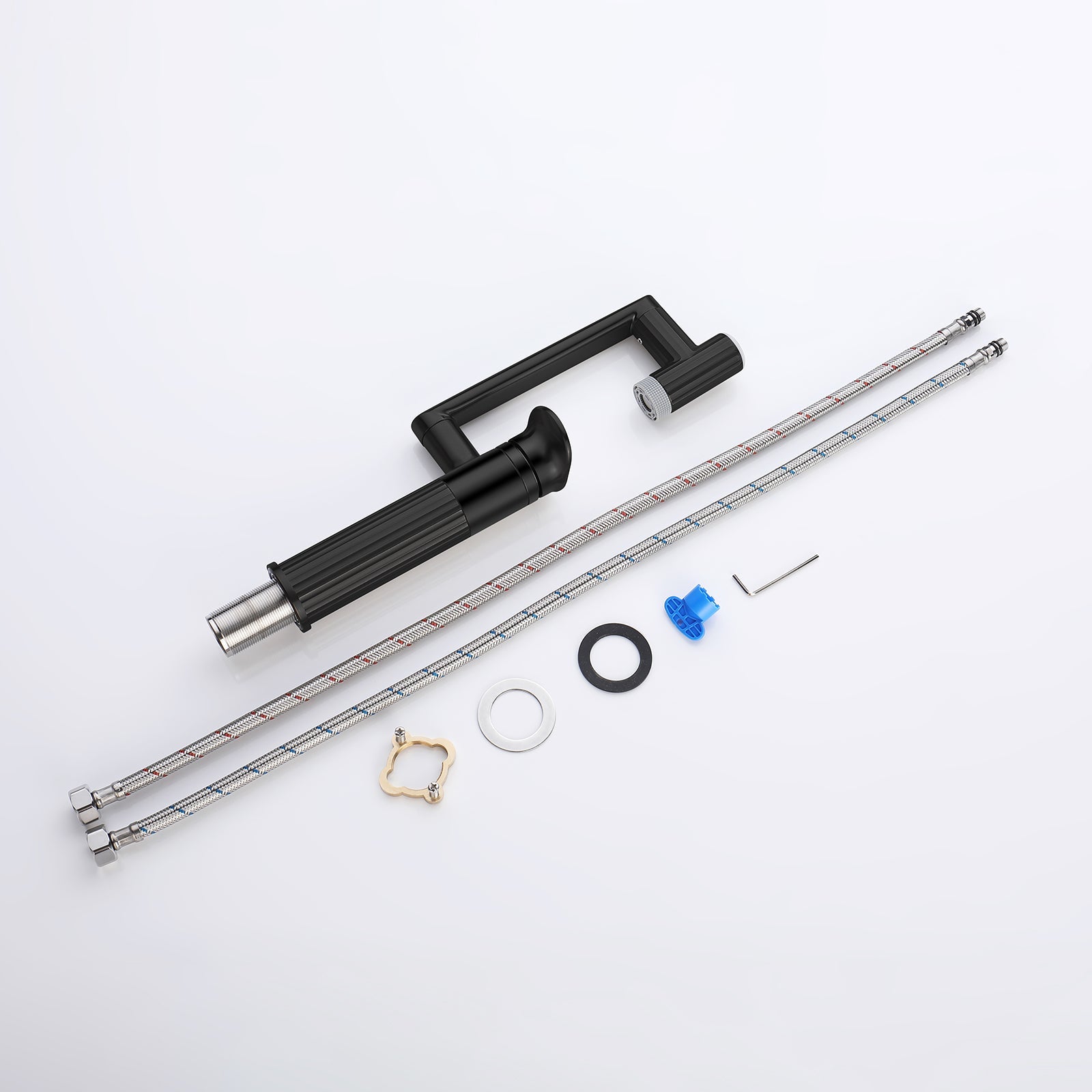 Lefton 1080° Rotatable Single - Hole Bathroom Faucet With Temperature Display - BF2208 - PRO - Bathroom Faucets - Lefton Home