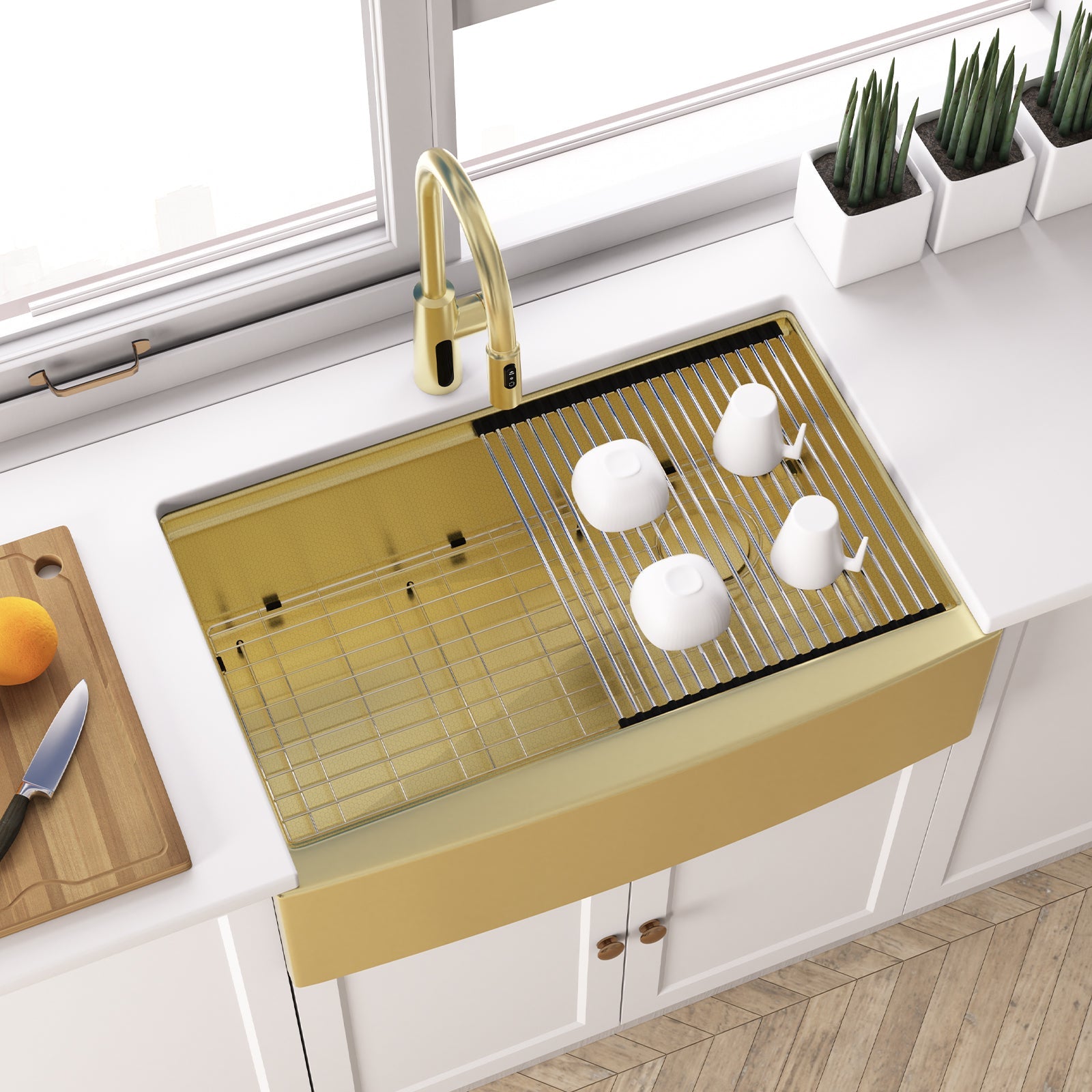 lefton-home-lefton-33x-22-stainless-steel-farmhouse-kitchen-sink-fs2501-with-modern-pull-down-kitchen-faucet-fs2501-kf2501-6