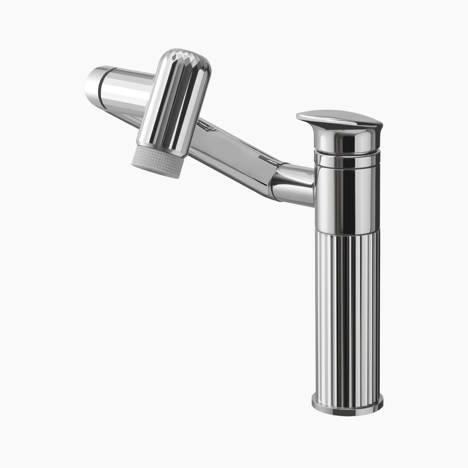 Lefton 360° Rotatable Single - Hole Faucet - BF2208 - Bathroom Faucets - Lefton Home