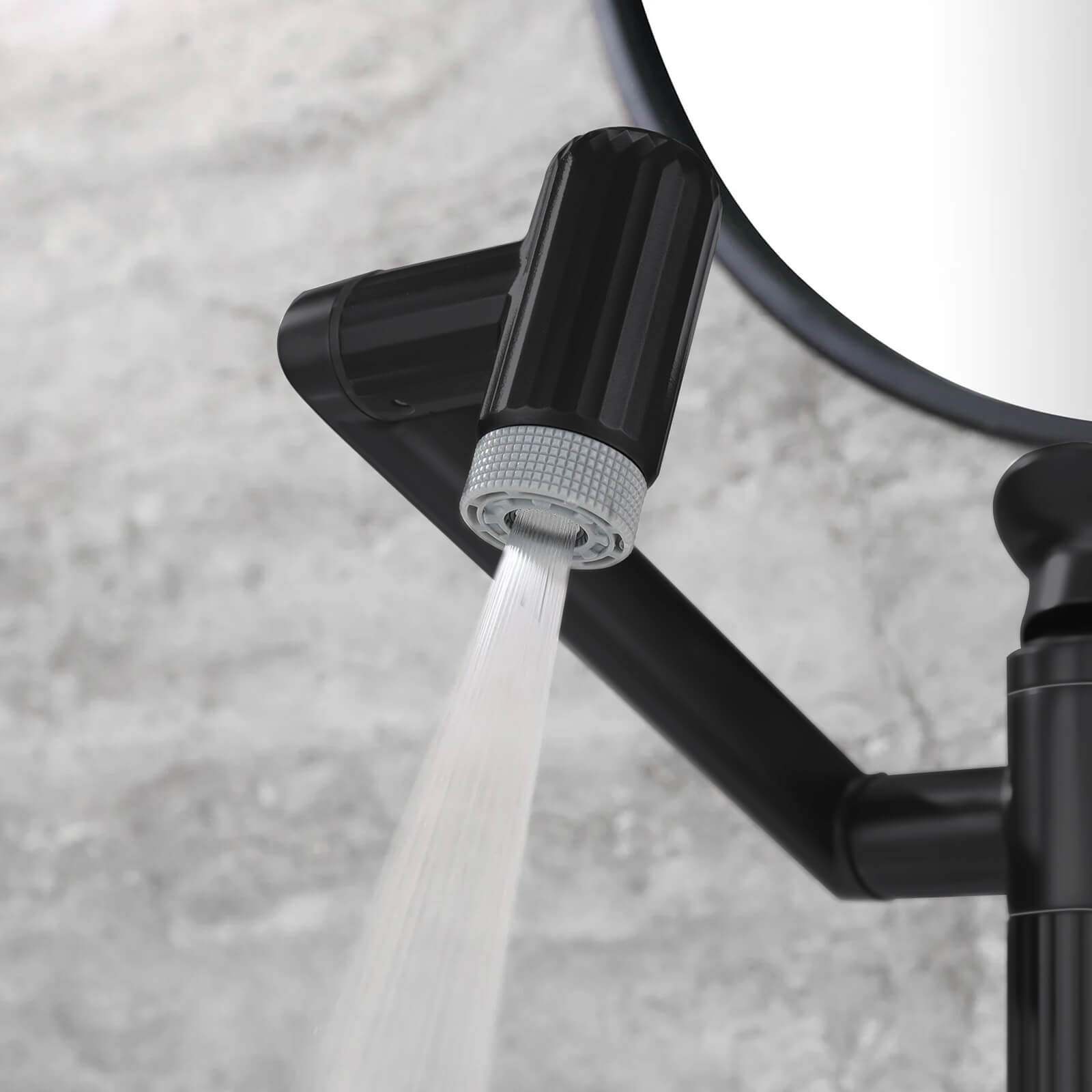Lefton 360° Rotatable Single - Hole Faucet - BF2208 - Bathroom Faucets - Lefton Home