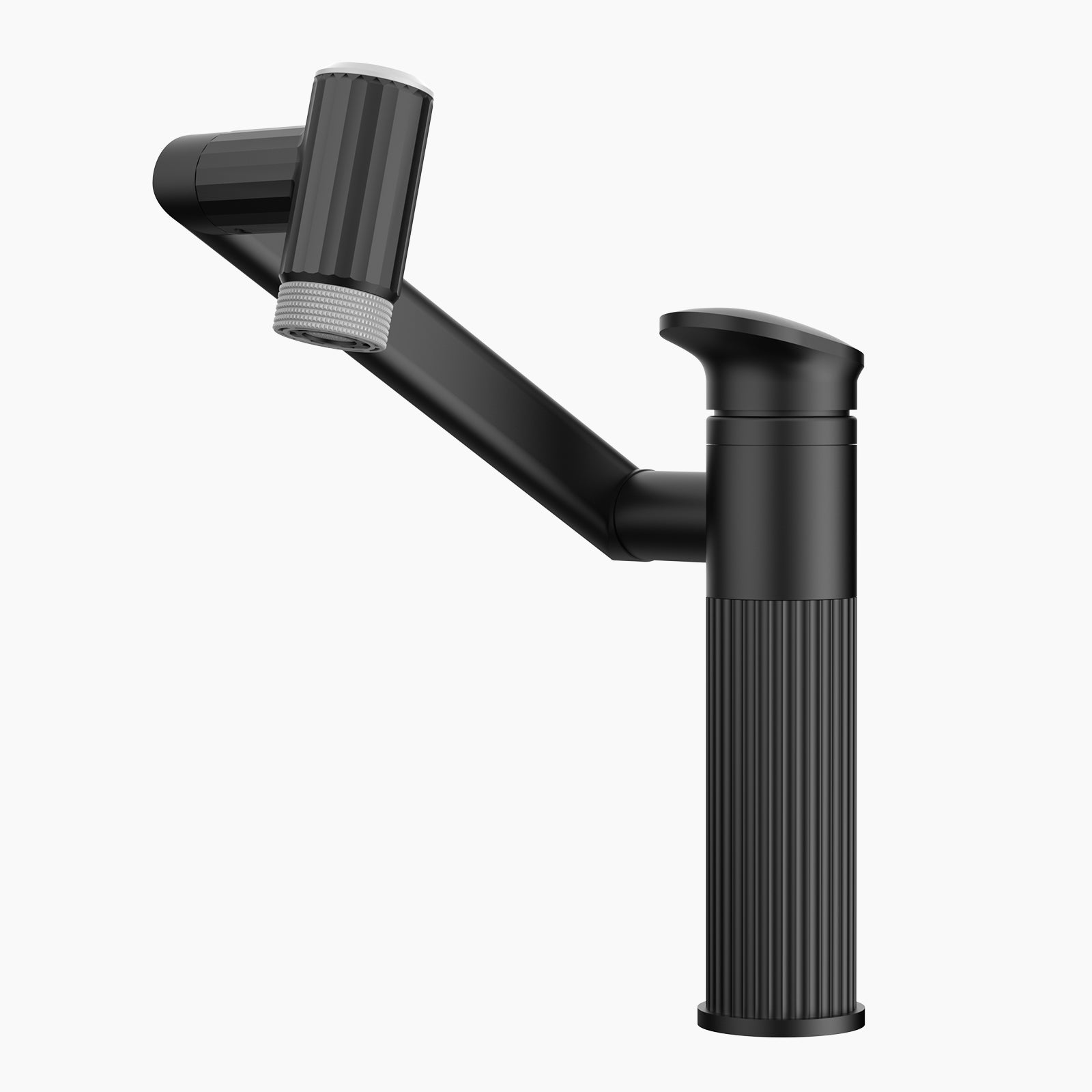 Lefton 1080° Rotatable Single - Hole Bathroom Faucet With Temperature Display - BF2208 - PRO - Bathroom Faucets - Lefton Home