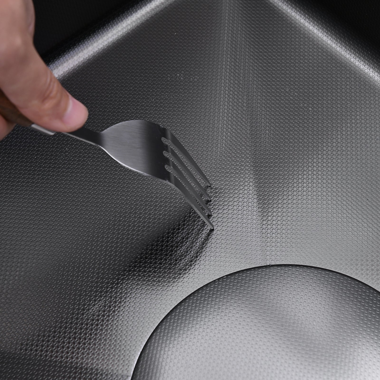 Lefton 17"x17" Stainless Steel Concealed RV & Kitchen Bar Workstation Sink with Liftable Pull - Out Faucet and Slow Drop Cover - BS2502 - Kitchen Sinks - Lefton Home