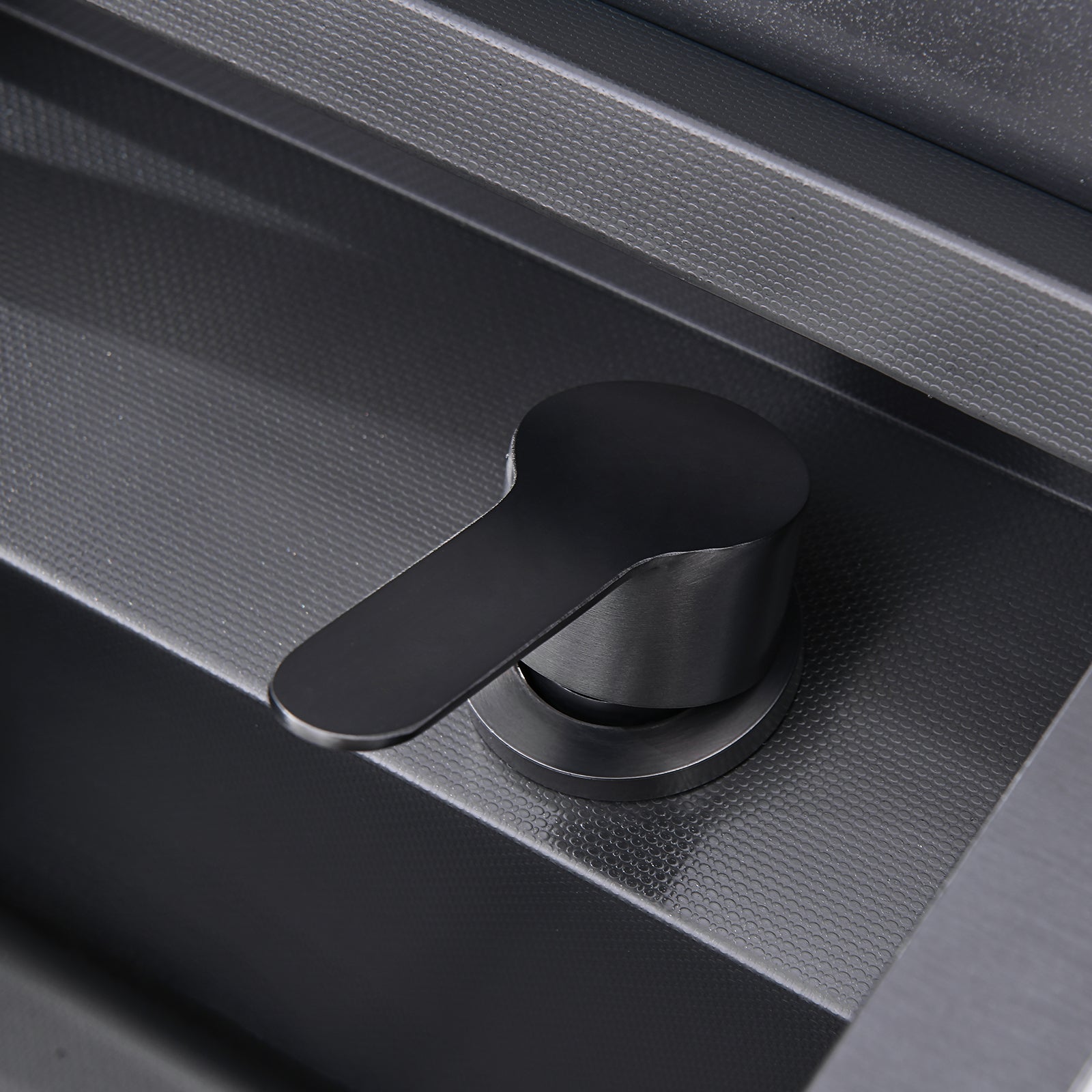 Lefton 17"x17" Stainless Steel Concealed RV & Kitchen Bar Workstation Sink with Liftable Pull - Out Faucet and Slow Drop Cover - BS2502 - Kitchen Sinks - Lefton Home