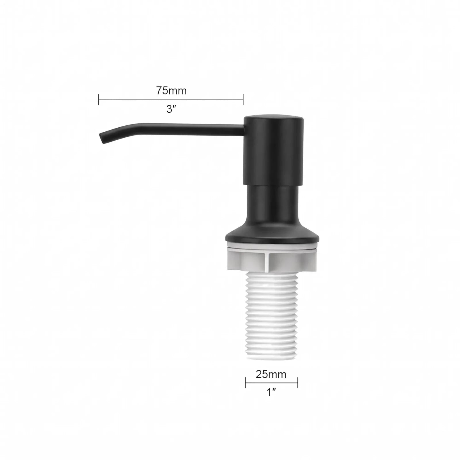 Lefton 360° Swivel Kitchen Sink Soap Dispenser-KSD2201 -Kitchen Accessories- Lefton Home