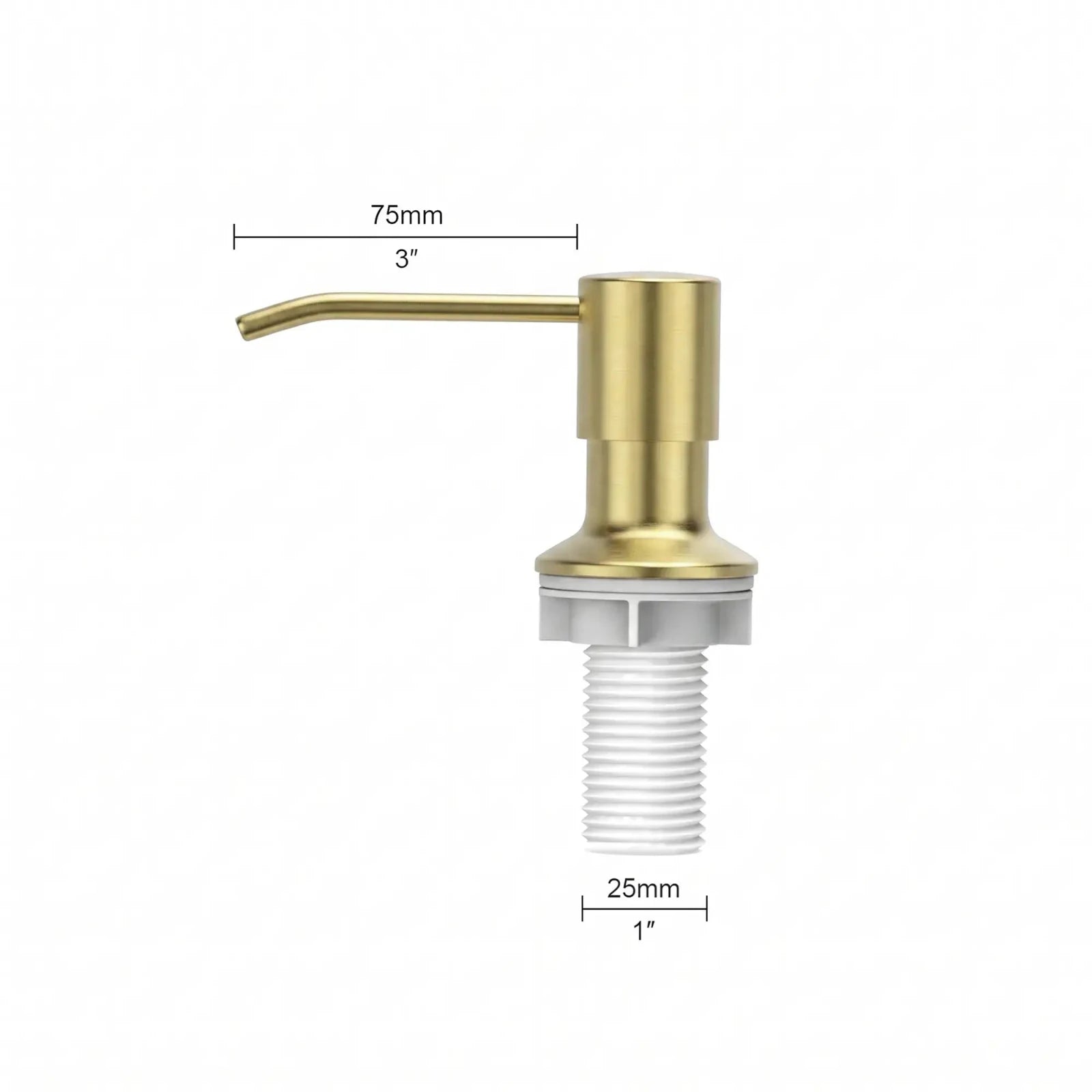 Lefton 360° Swivel Kitchen Sink Soap Dispenser-KSD2201 -Kitchen Accessories- Lefton Home
