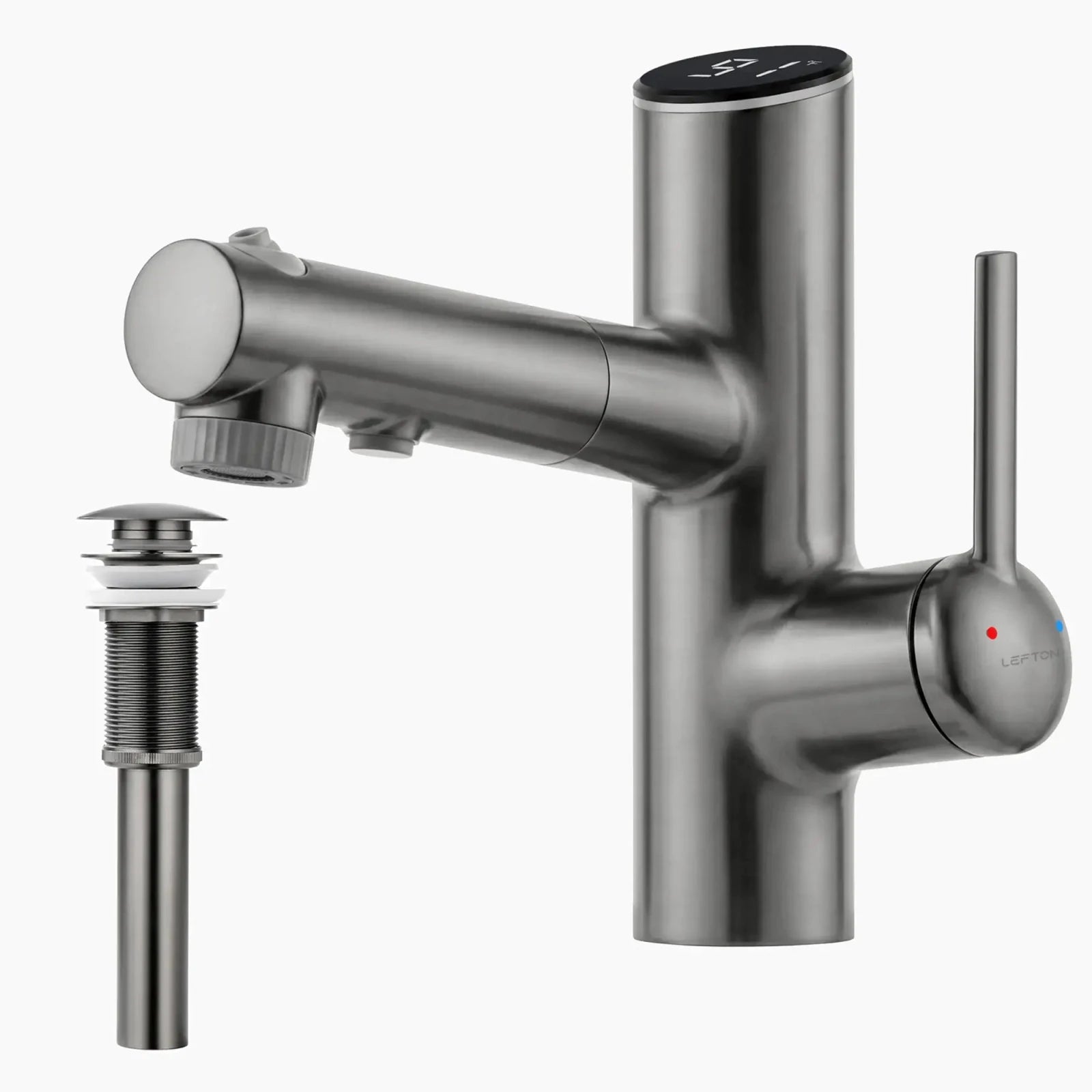 Lefton Bathroom Fountain Faucet-BF2502 with Sink Drain Stopper -Bathroom Faucets & Drain Stopper- Lefton Home
