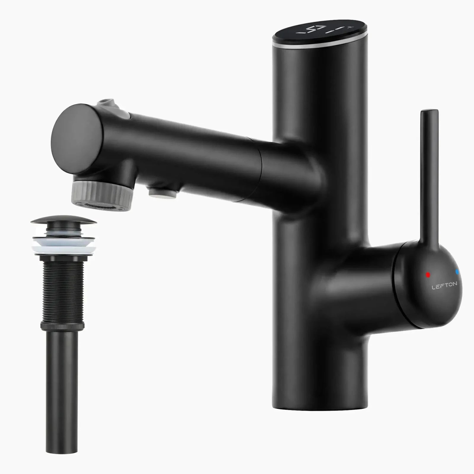 Lefton Bathroom Fountain Faucet-BF2502 with Sink Drain Stopper -Bathroom Faucets & Drain Stopper- Lefton Home