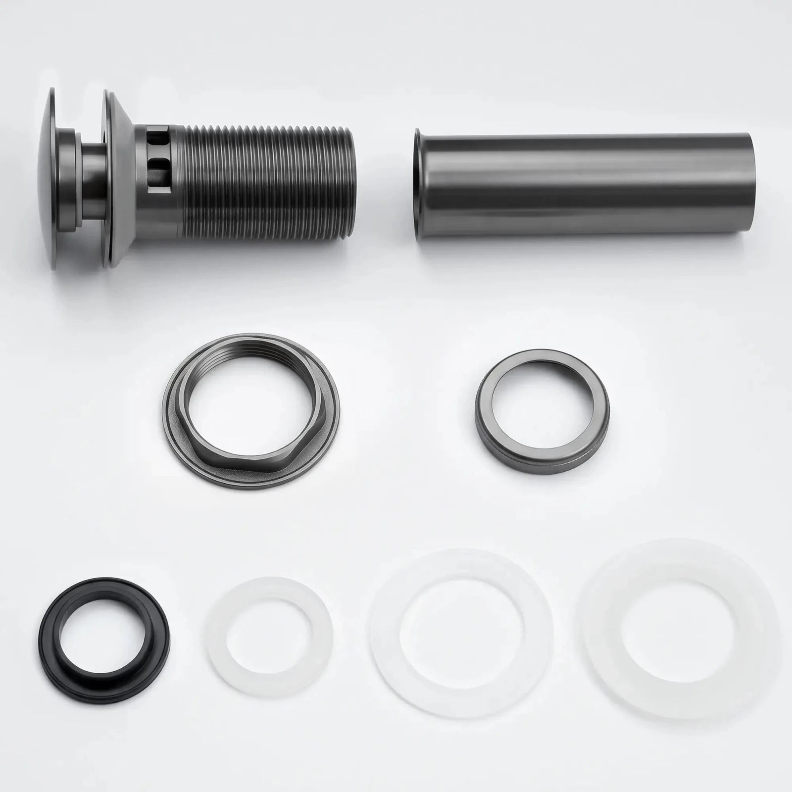 Lefton Bathroom Sink Pop Up Drain Stopper With Overflow-D02 -Bathroom Accessories- Lefton Home