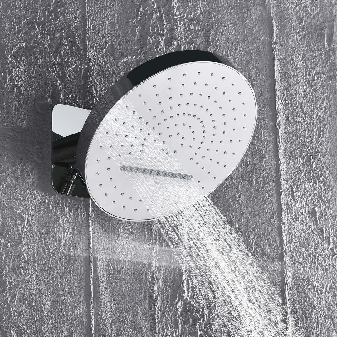 Lefton Concealed Rainfall Thermostatic Shower System with Temperature Display and Hand Shower - SSWM2501 - Shower Systems - Lefton Home