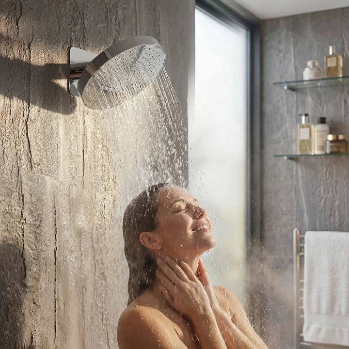 Lefton Concealed Rainfall Thermostatic Shower System with Temperature Display and Hand Shower - SSWM2501 - Shower Systems - Lefton Home