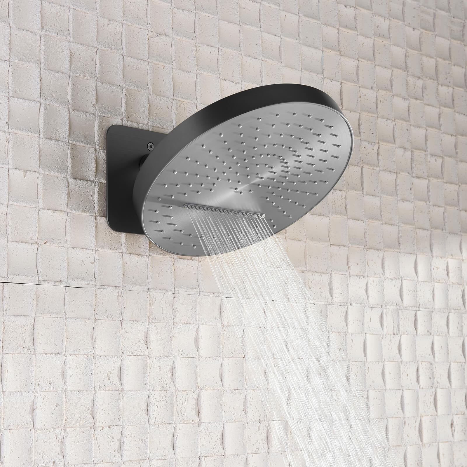 Lefton Concealed Rainfall Thermostatic Shower System with Temperature Display and Hand Shower - SSWM2501 - Shower Systems - Lefton Home