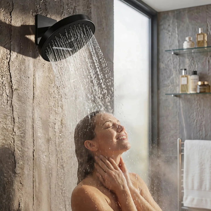 Lefton Concealed Rainfall Thermostatic Shower System with Temperature Display and Hand Shower - SSWM2501 - Shower Systems - Lefton Home