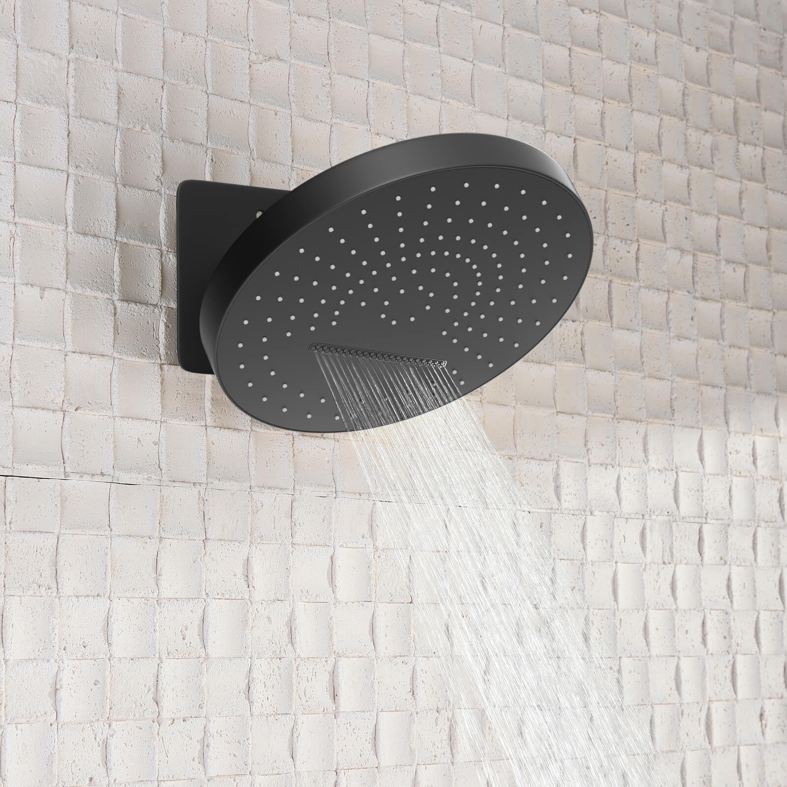 Lefton Concealed Rainfall Thermostatic Shower System with Temperature Display and Hand Shower - SSWM2501 - Shower Systems - Lefton Home