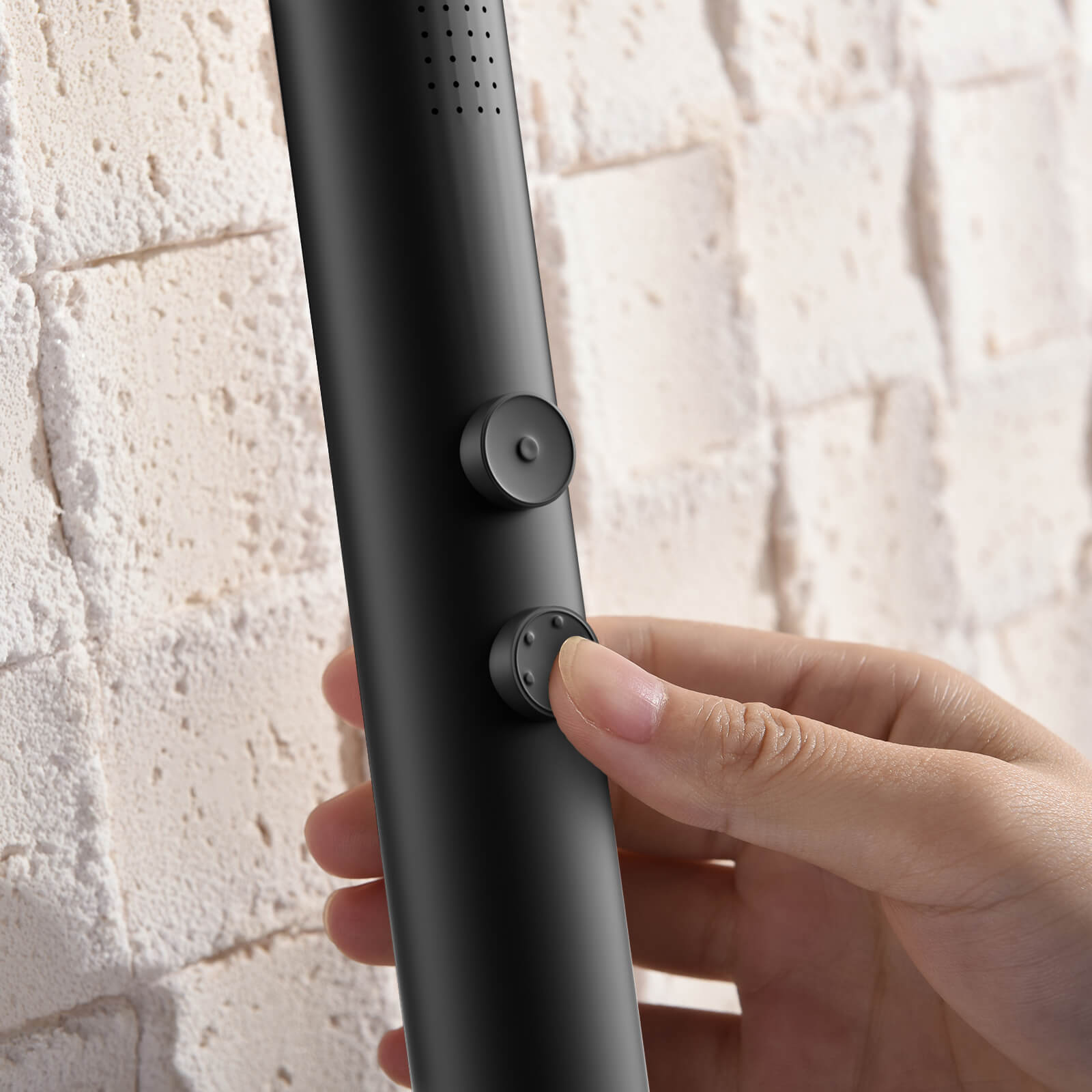 Lefton Concealed Rainfall Thermostatic Shower System with Temperature Display and Hand Shower - SSWM2501 - Shower Systems - Lefton Home