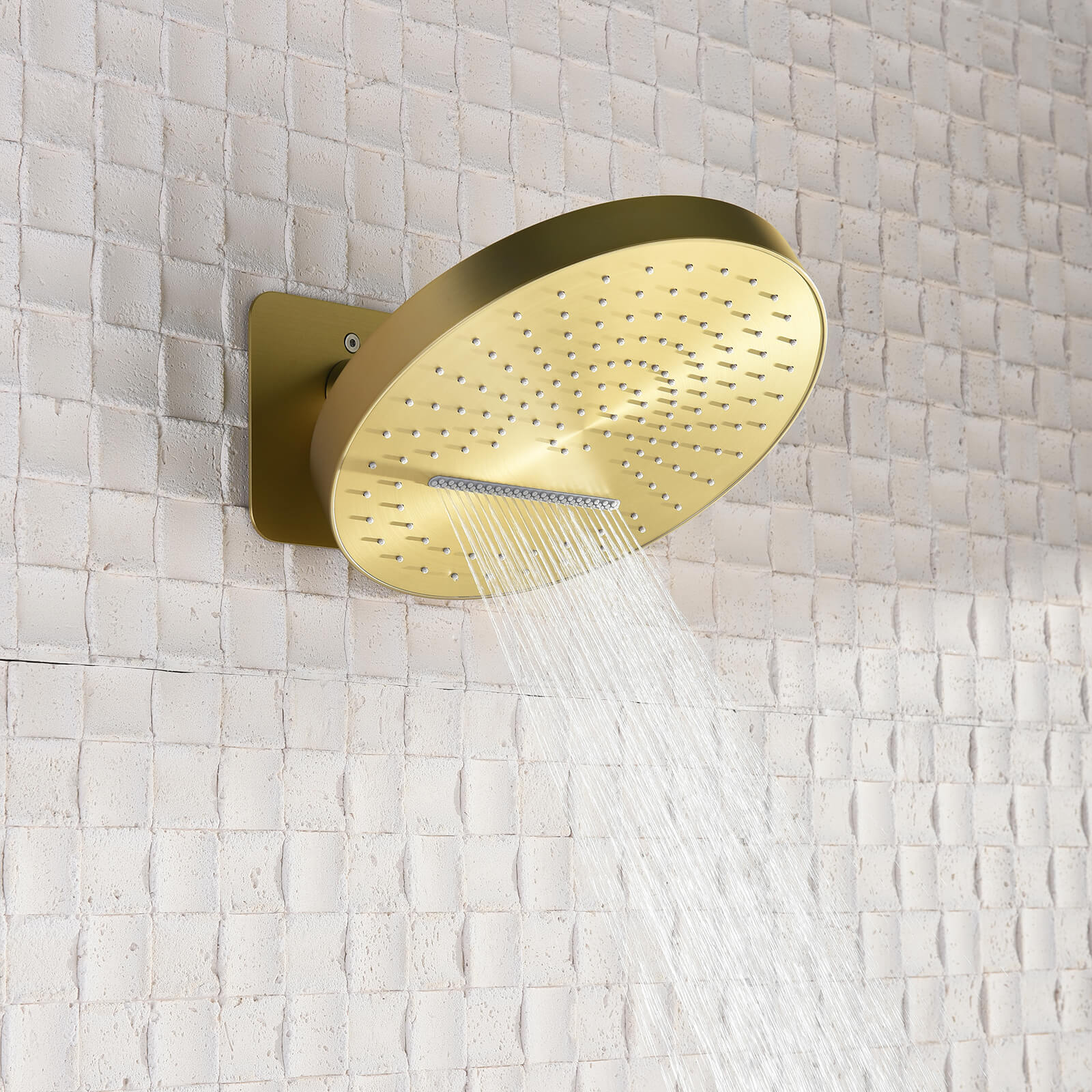 Lefton Concealed Rainfall Thermostatic Shower System with Temperature Display and Hand Shower - SSWM2501 - Shower Systems - Lefton Home