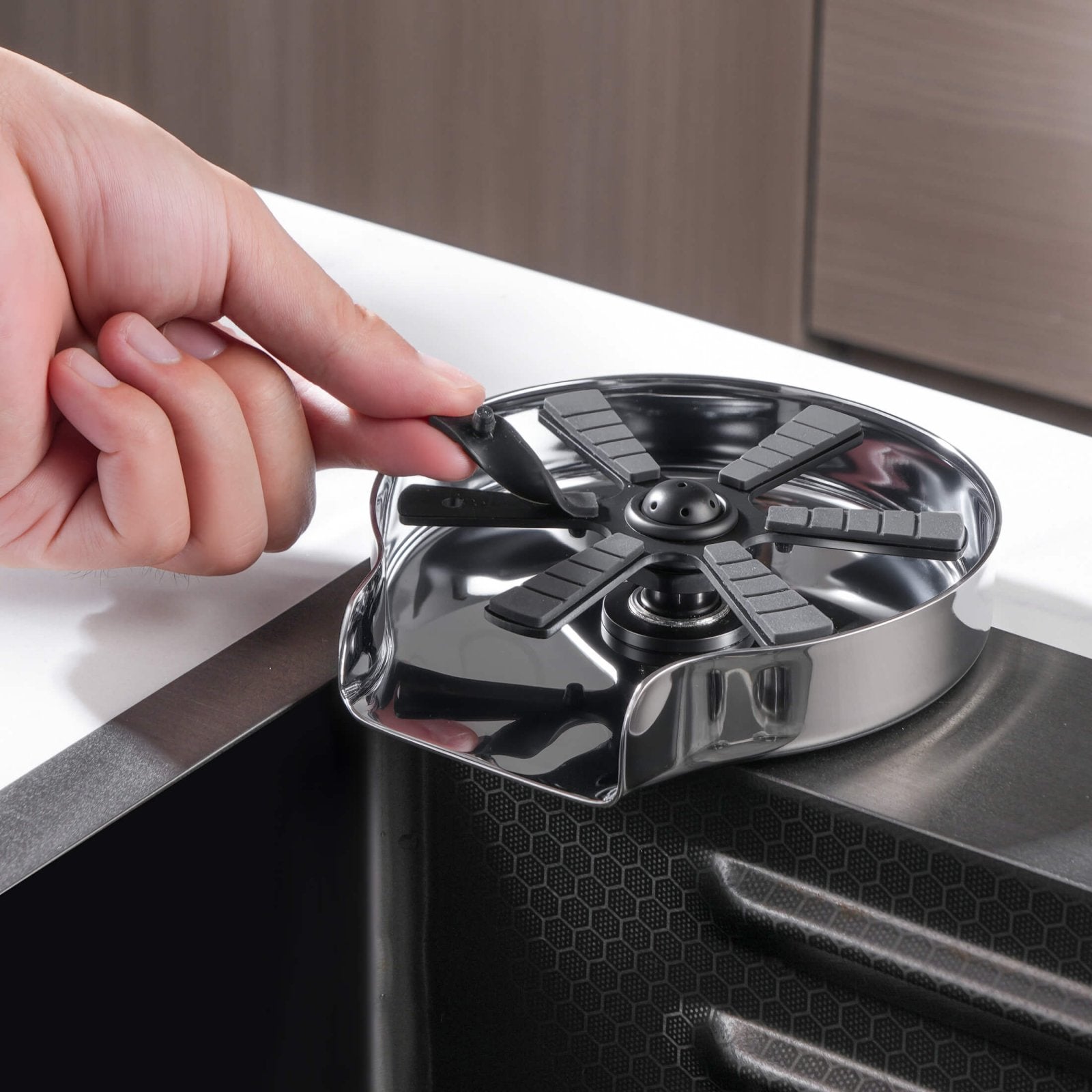 Lefton Countertop Glass Rinser For Home / Cafe / Bar / Restaurant KFR2202 - Kitchen Accessories - Lefton Home