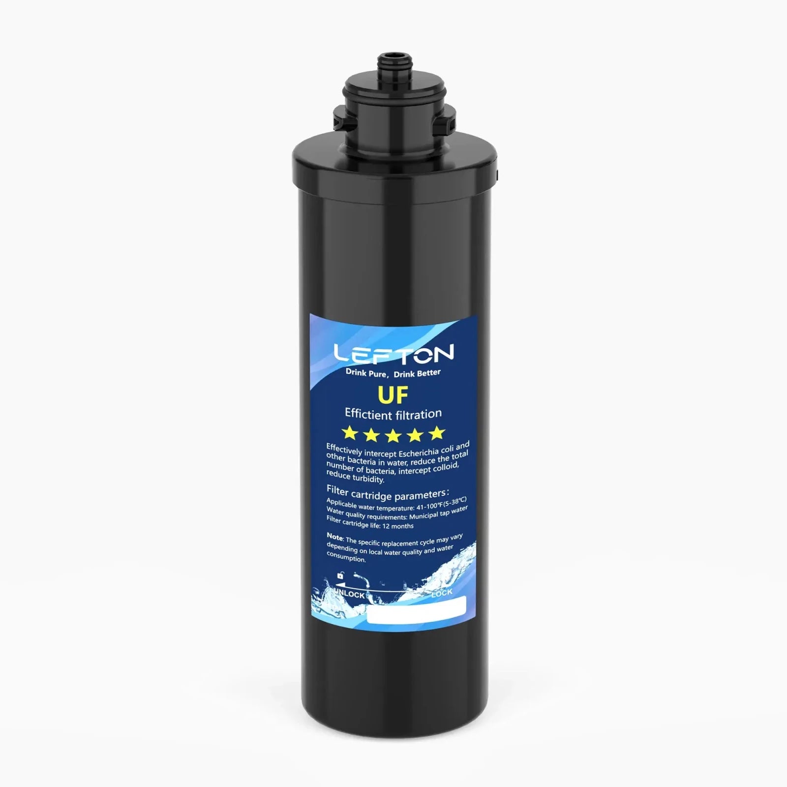 Lefton Replacement Filters for Undersink 3 - stage Filtration System - WF01 - RF - Water Filters - Lefton Home