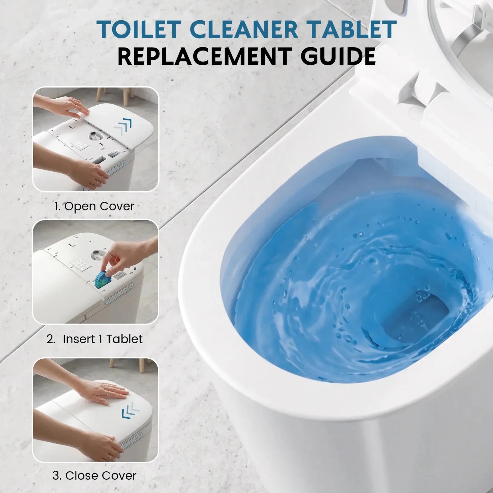 Lefton Smart Toilet Fragrance & Foam & Cleaner Refills -Smart Toilet Accessories- Lefton Home