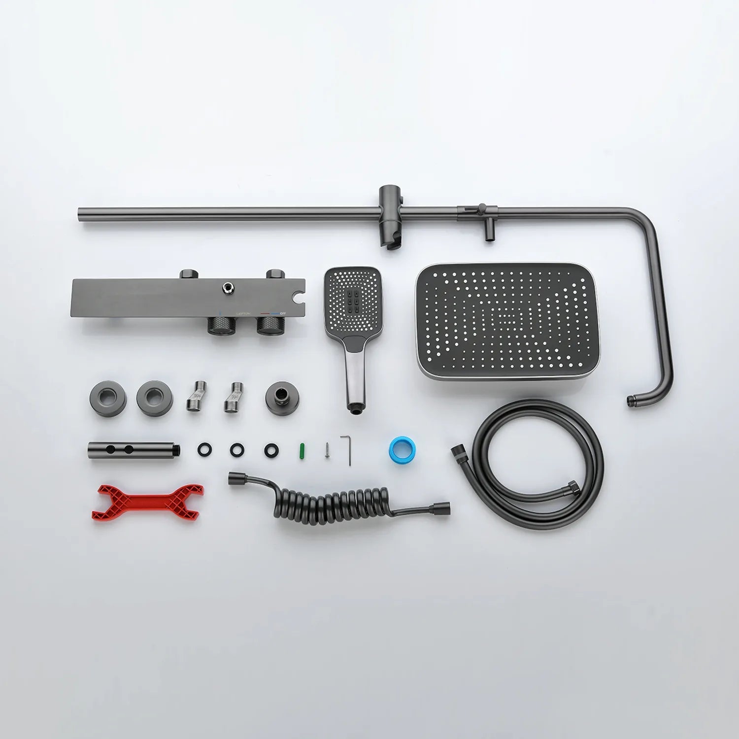 Recertified-Lefton Shower System with Temperature Display (Celsius Only)-SST2201-EU -Shower Systems- Lefton Home