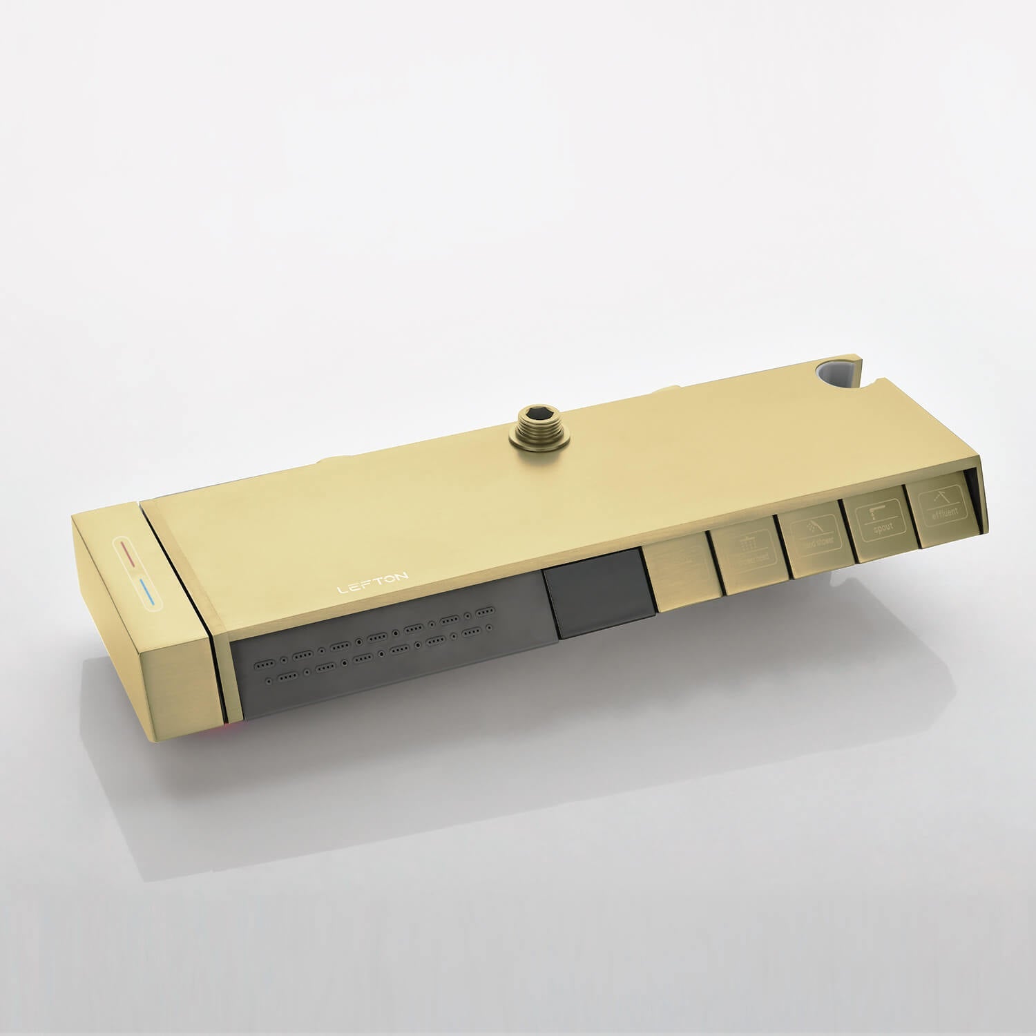 Lefton Thermostatic Shower System with 5 Water Modes and Temperature Display Screen - SST2206 - Shower Systems - Lefton Home