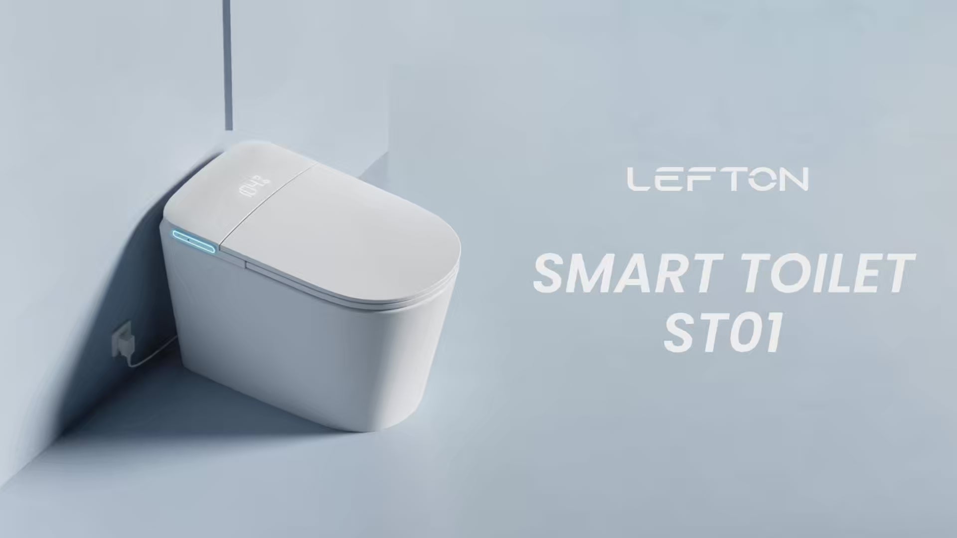Lefton Smart Toilet with Bidet & Auto Flush Heated Seat and Warm Air Dryer-ST01