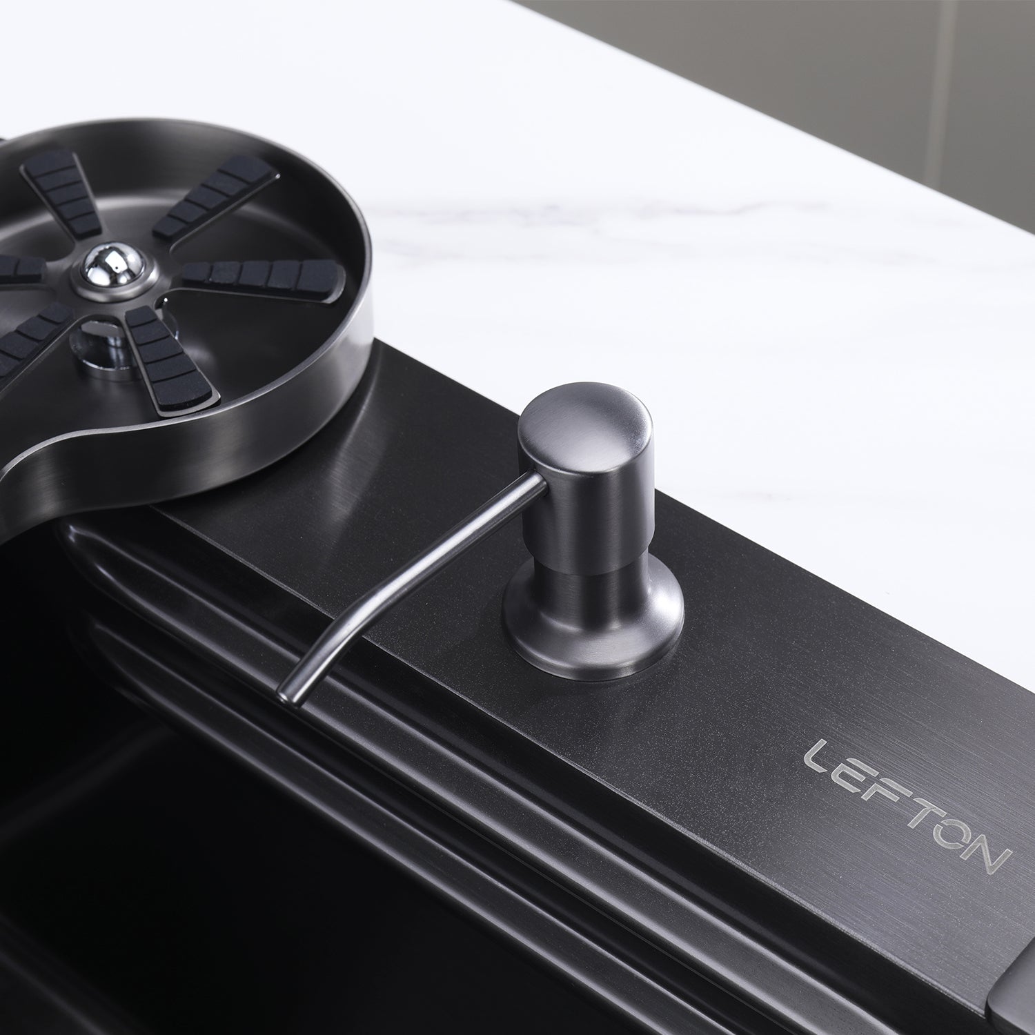 Lefton 360° Swivel kitchen sink soap dispenser KSD2201