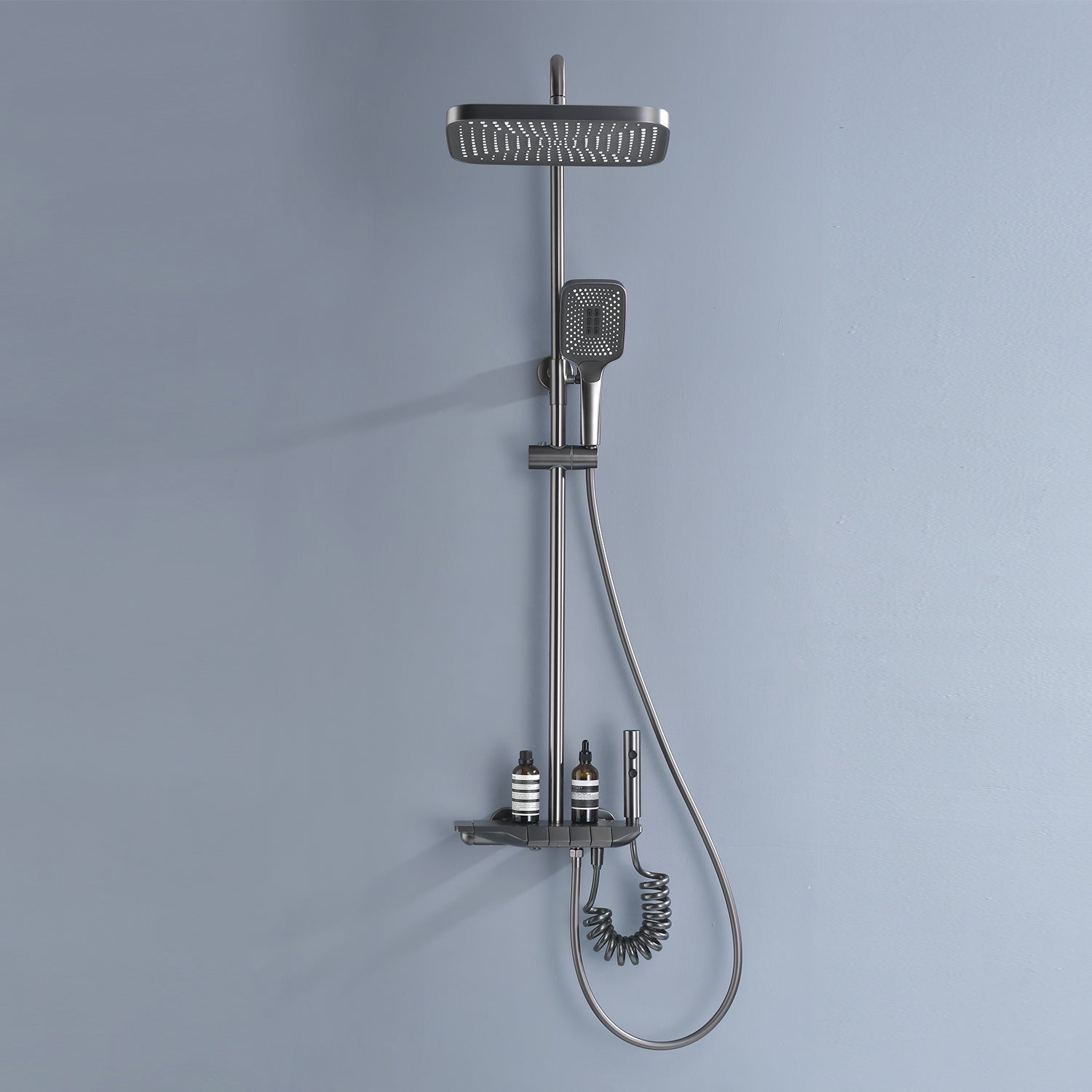 Sistema de ducha termostático Lefton con 4 botones independientes y 4 modos de salida de agua SS2201