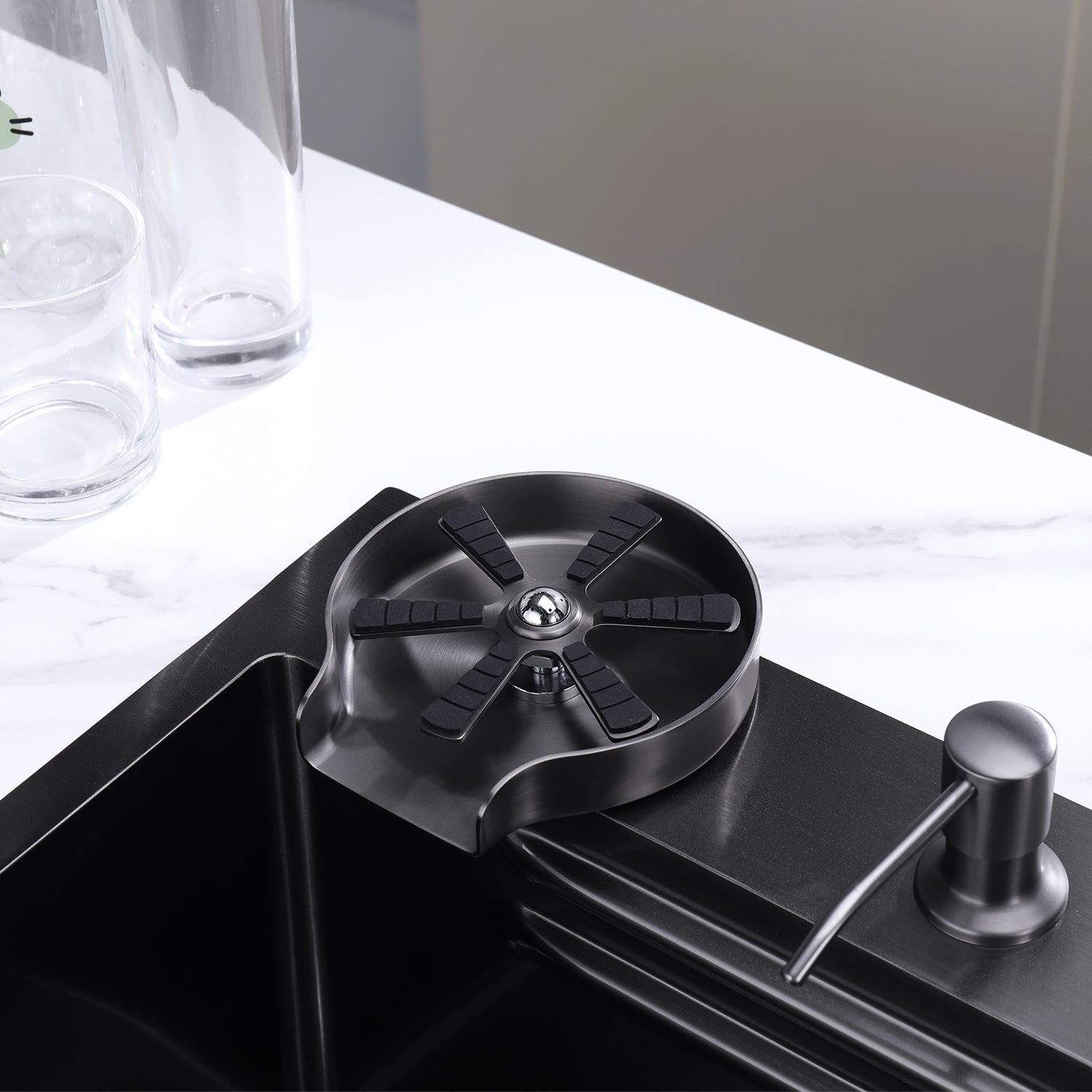 Lefton Countertop Glass Rinser For Home / Cafe / Bar / Restaurant KFR2202 - Kitchen Accessories - Lefton Home