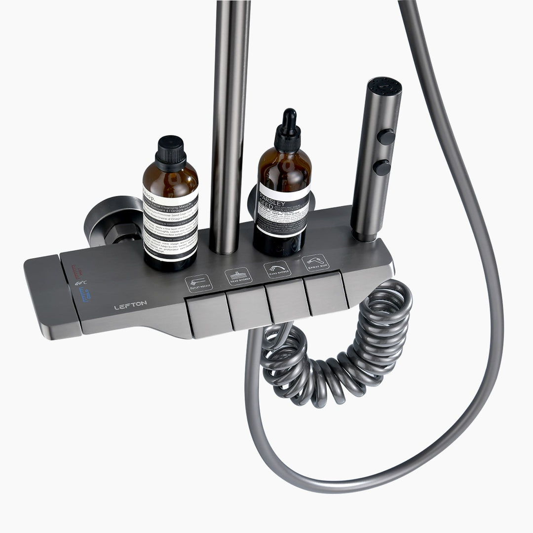 Lefton Thermostatic Shower System with 4 Water Outlet Modes – Lefton Home