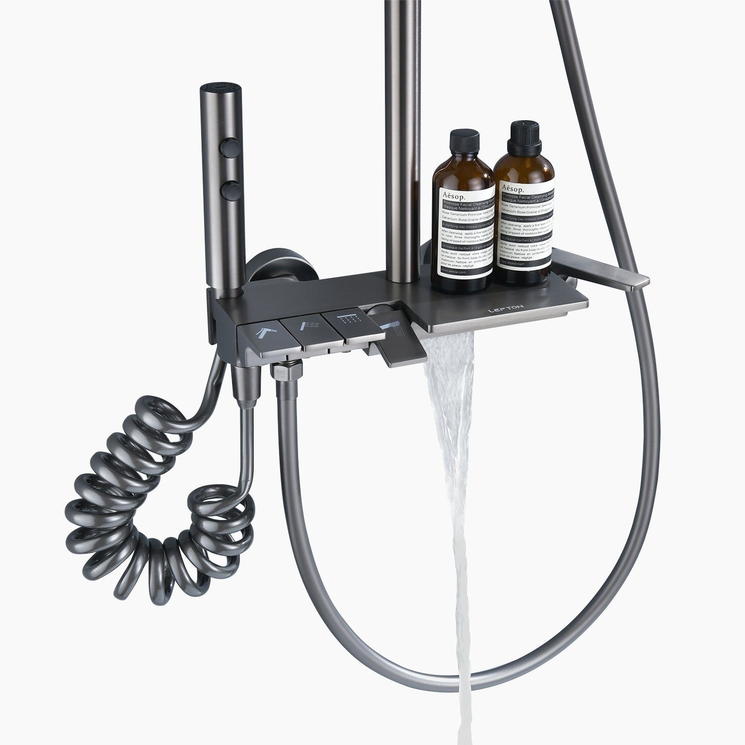 Lefton Smart Shower System with 4 Water Outlet Modes-SS2202